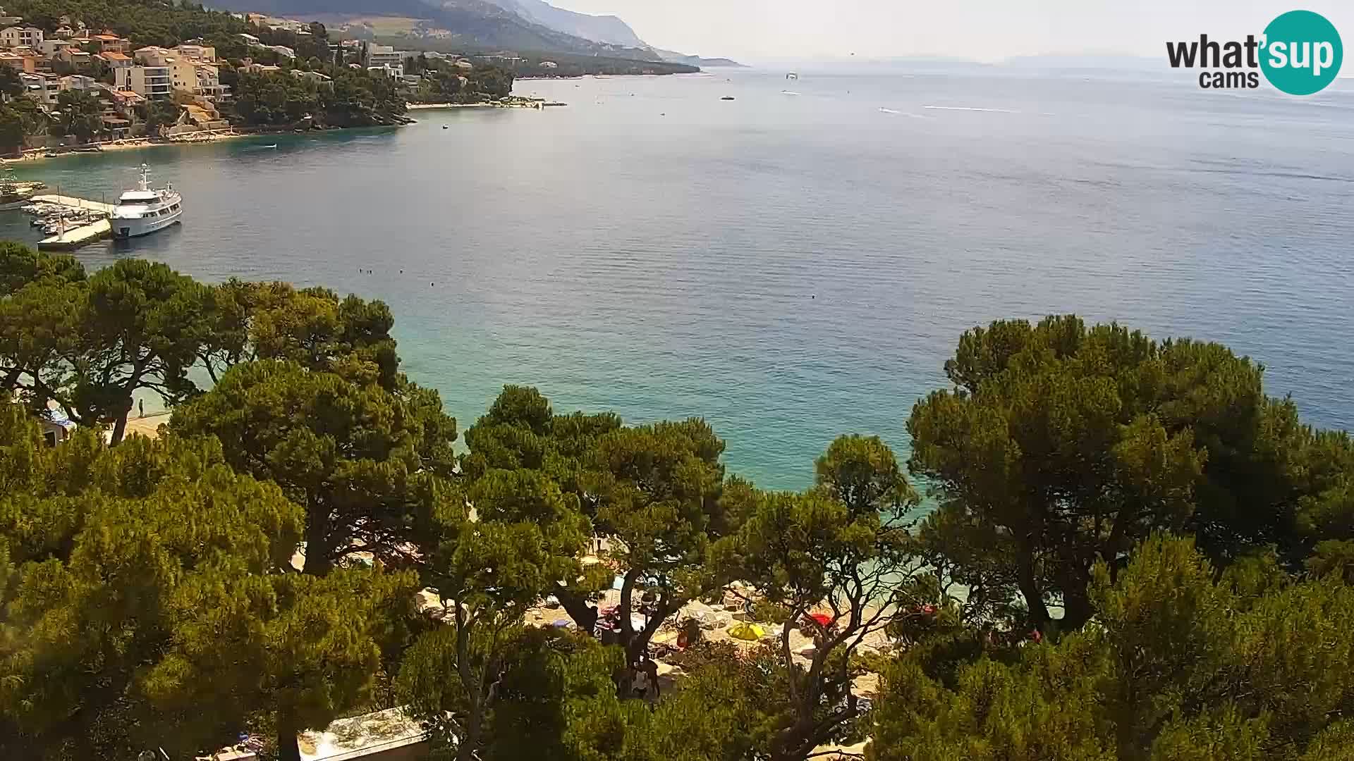 Livecam Brela – Panorama