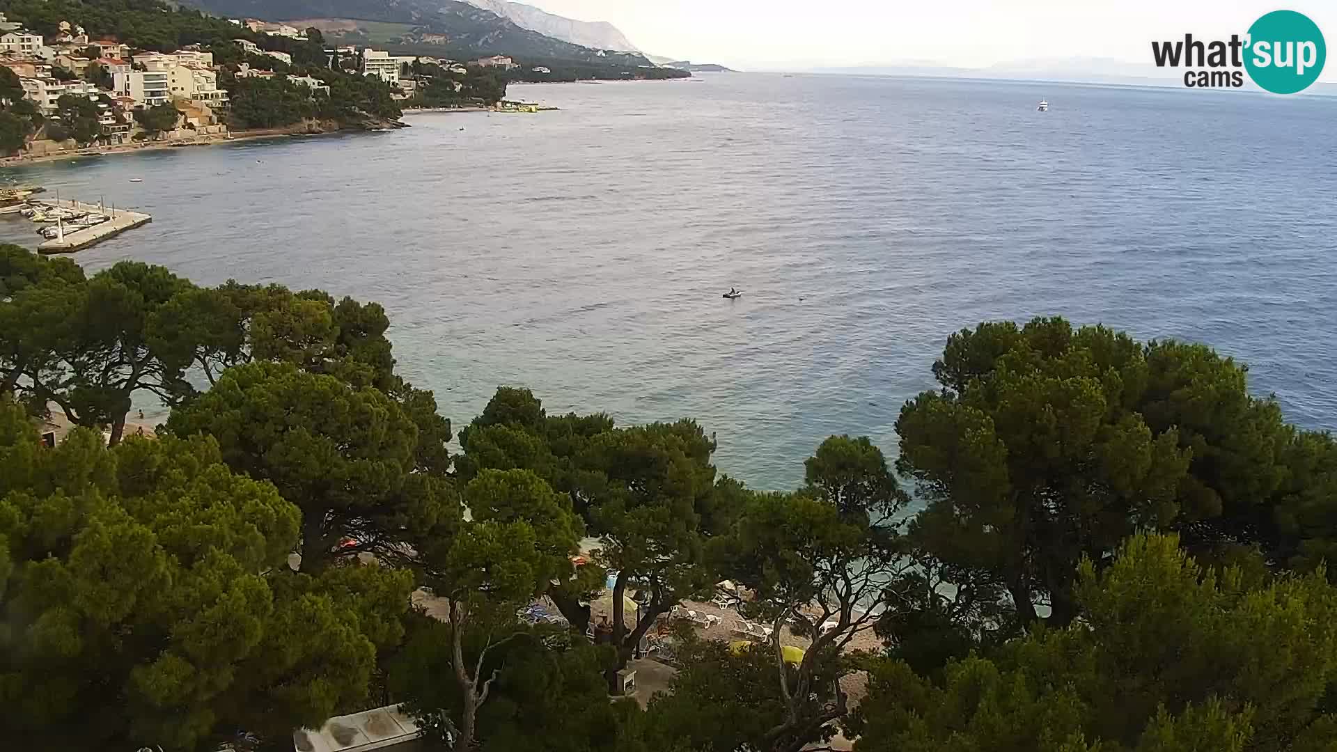 PTZ Webcam Brela – Panorama