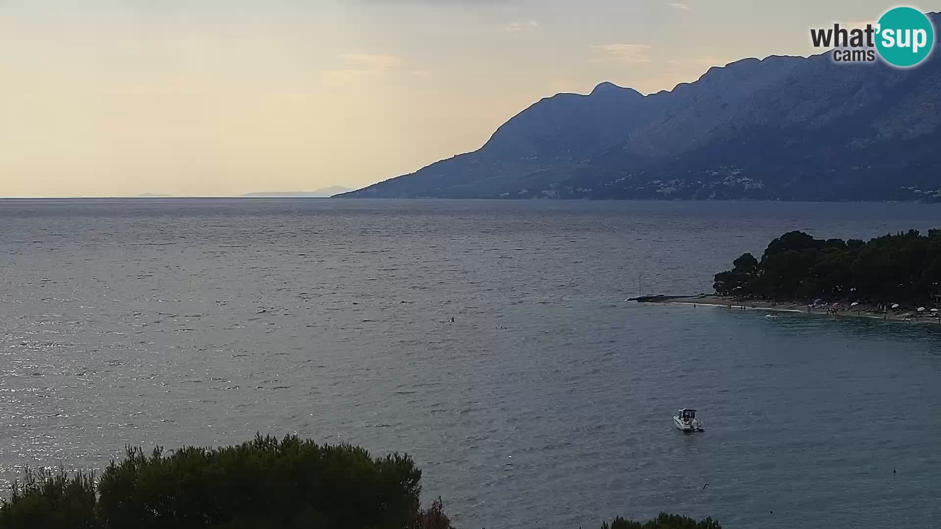 Okretna web kamera Brela – Panorama
