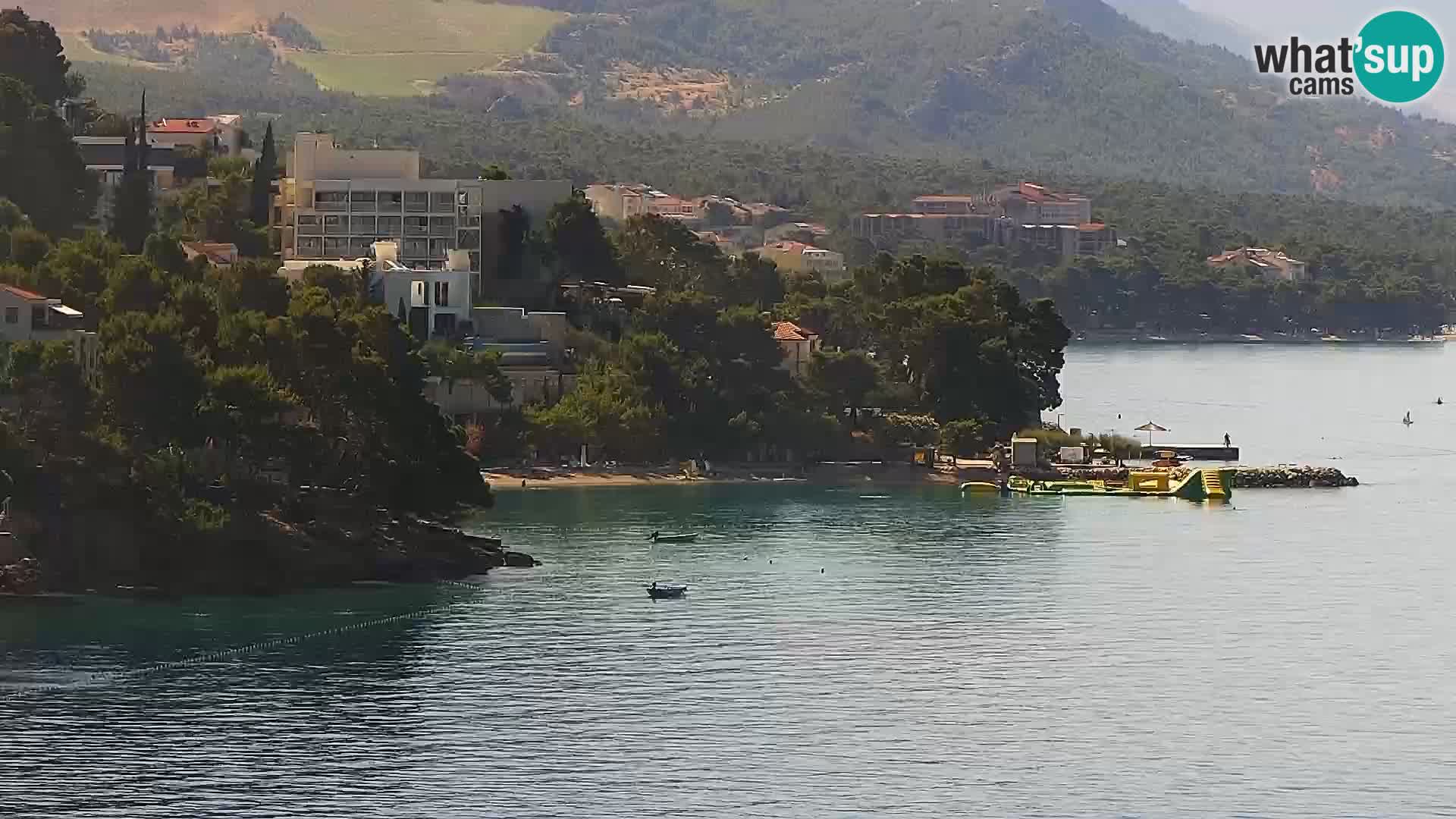 Okretna web kamera Brela – Panorama