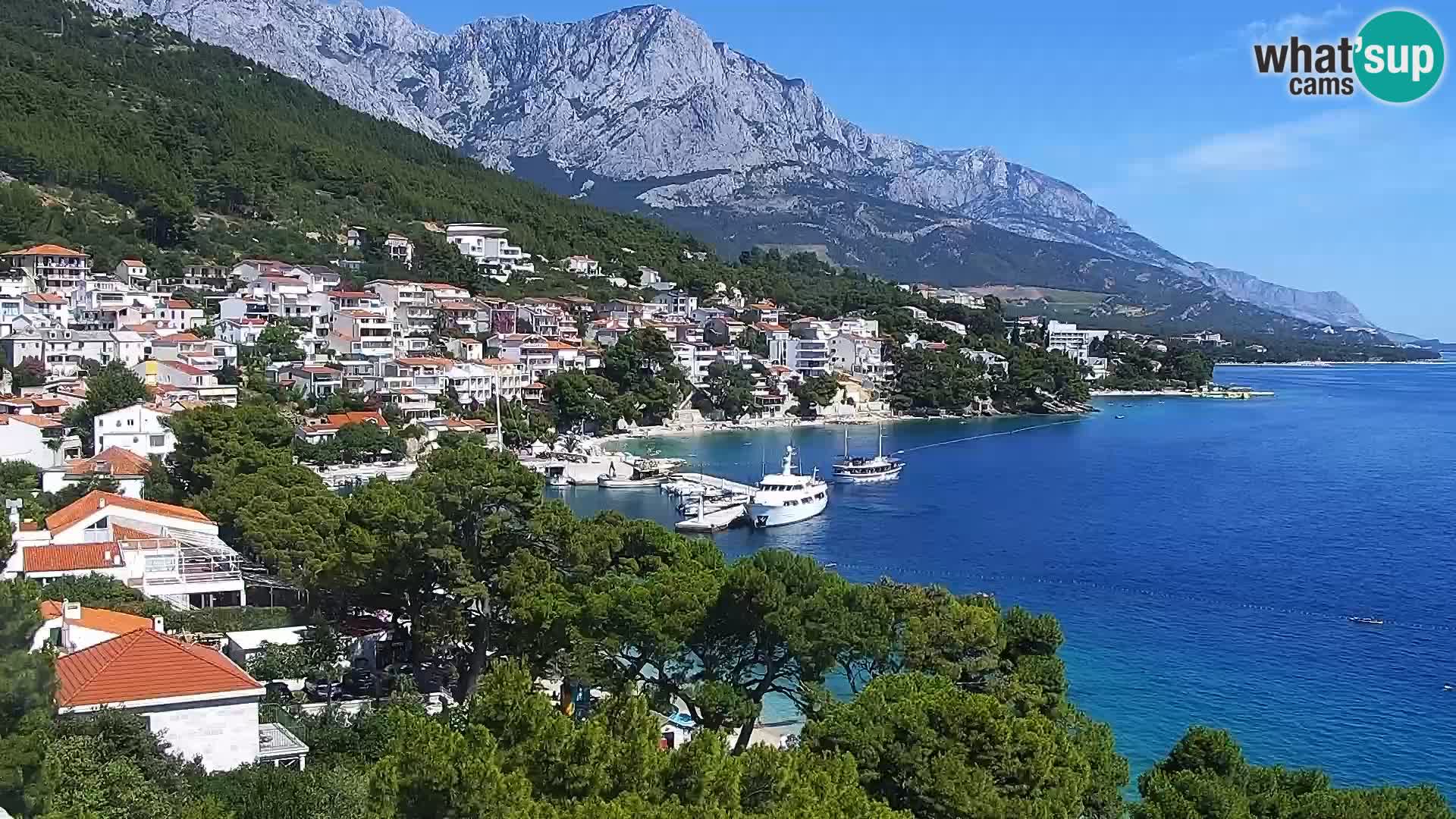 Livecam Brela – Panorama