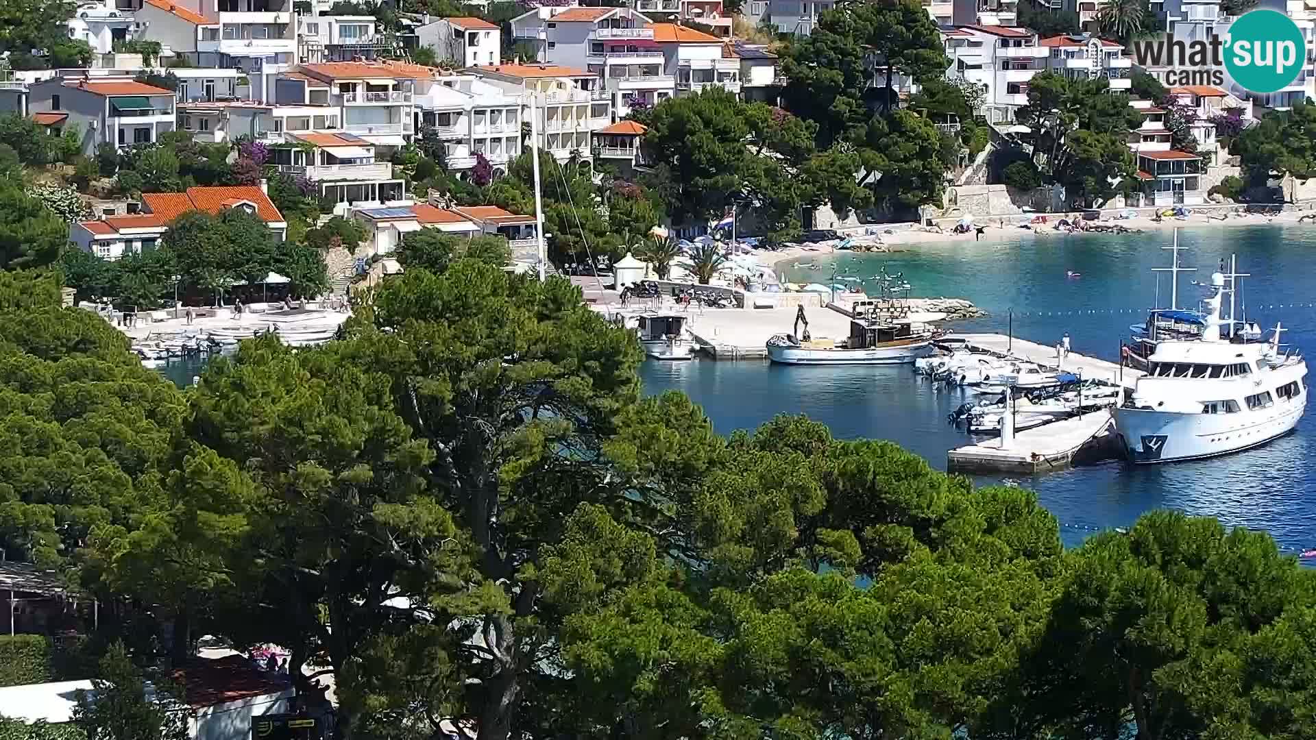 PTZ Webcam Brela – Panorama