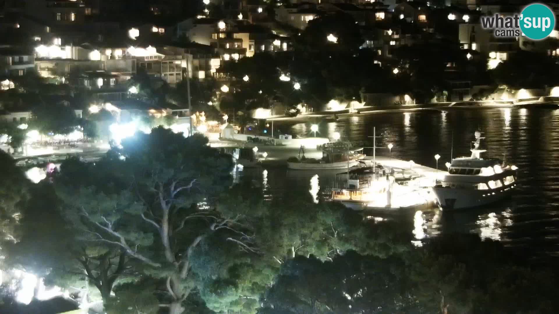 Live webcam Brela – Panorama