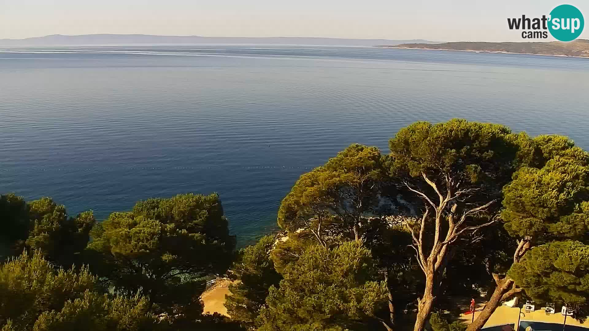 PTZ Webcam Brela – Panorama