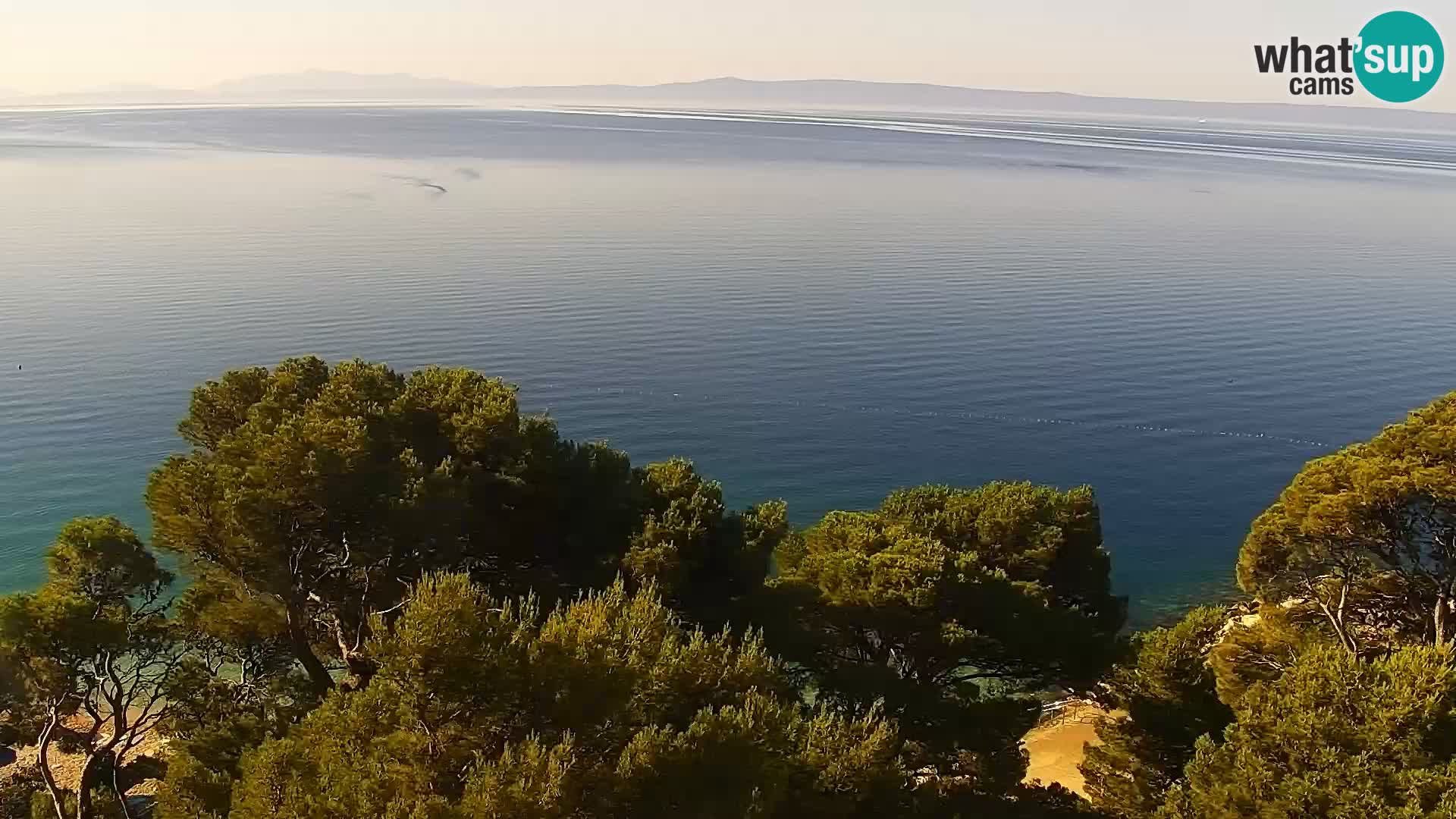 PTZ Webcam Brela – Panorama