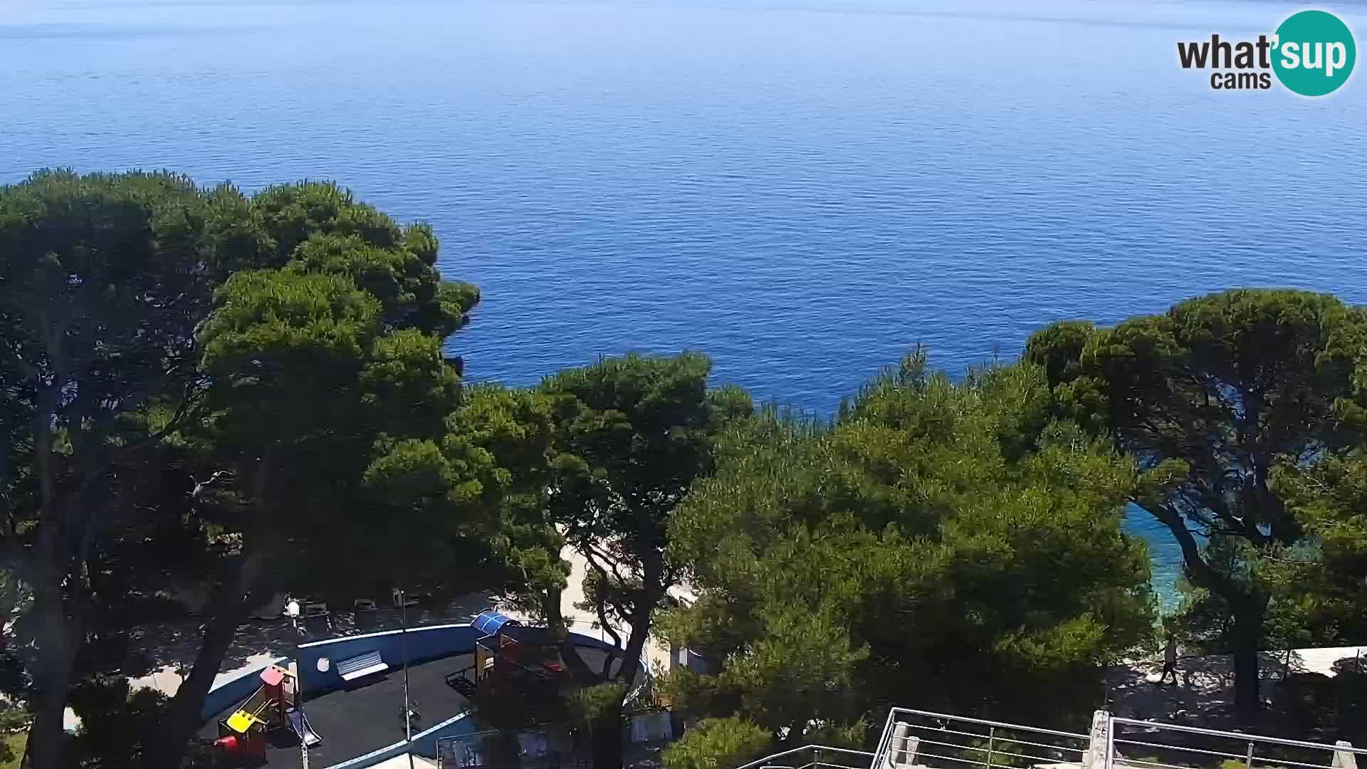 PTZ Webcam Brela – Panorama