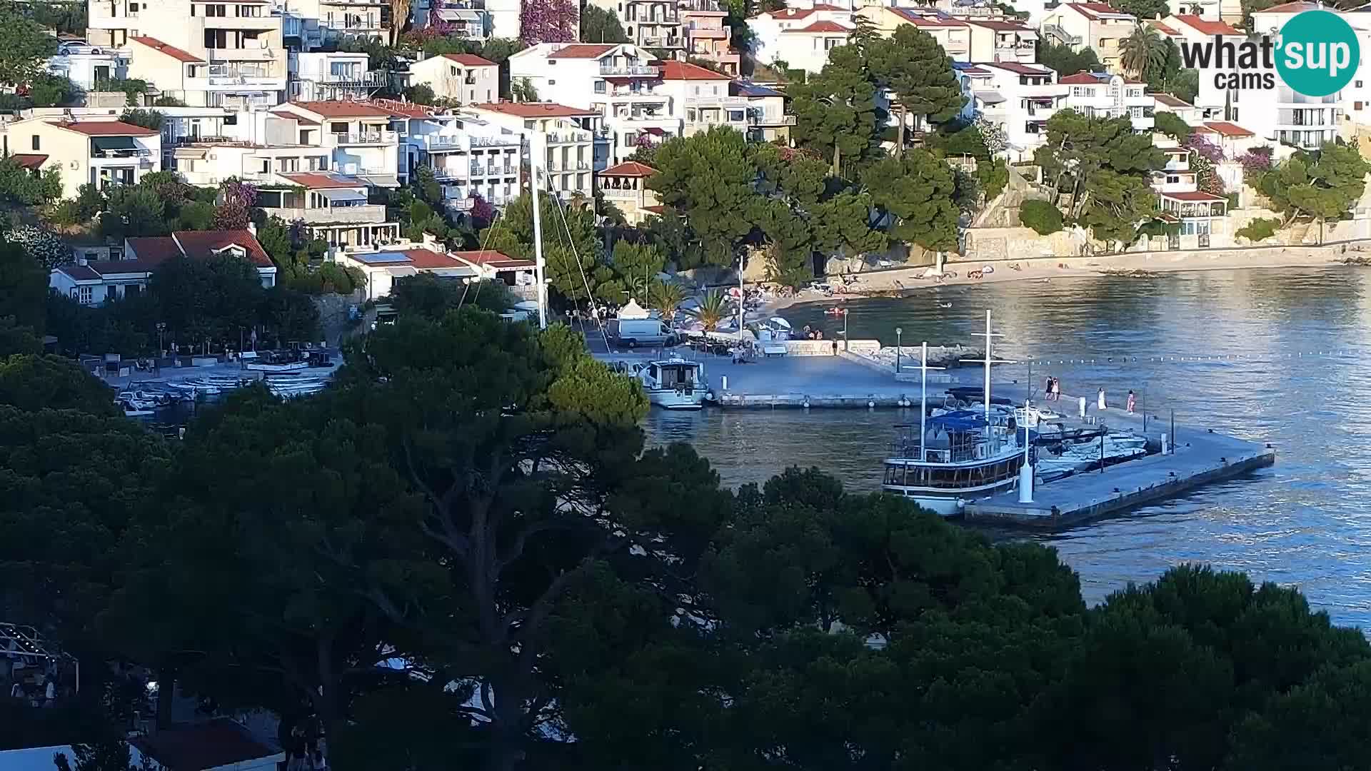 Okretna web kamera Brela – Panorama