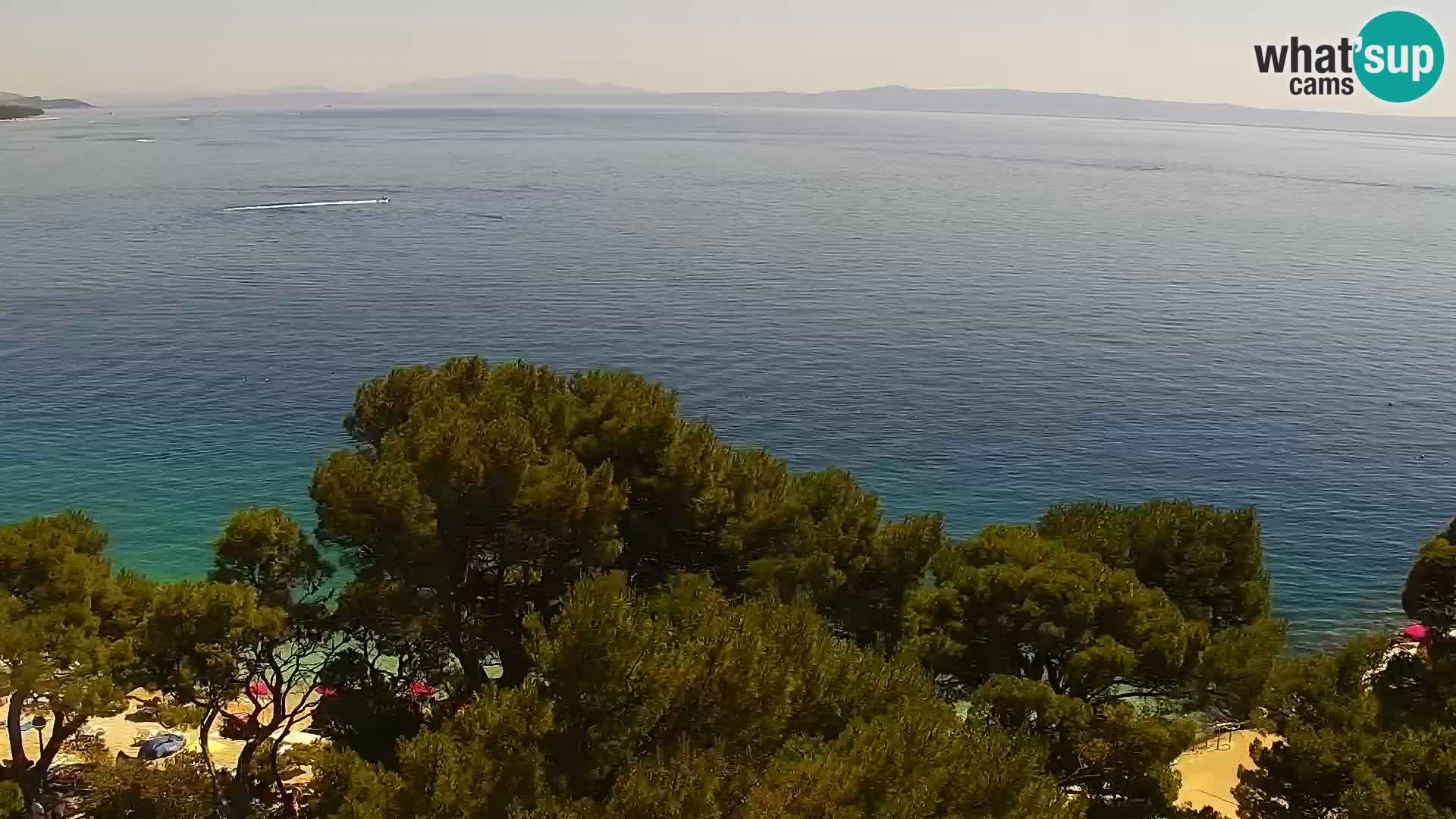 Okretna web kamera Brela – Panorama