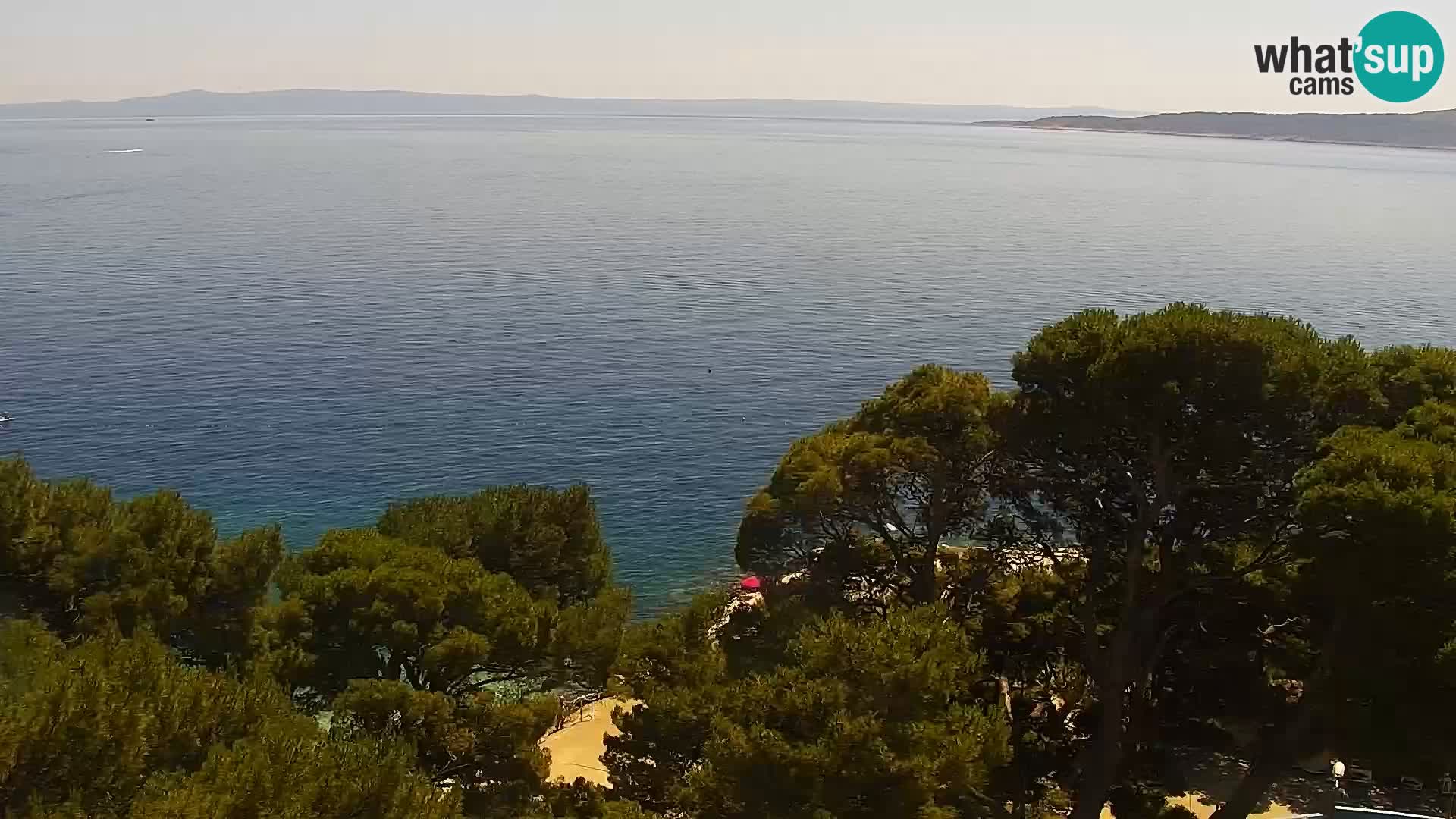 Okretna web kamera Brela – Panorama