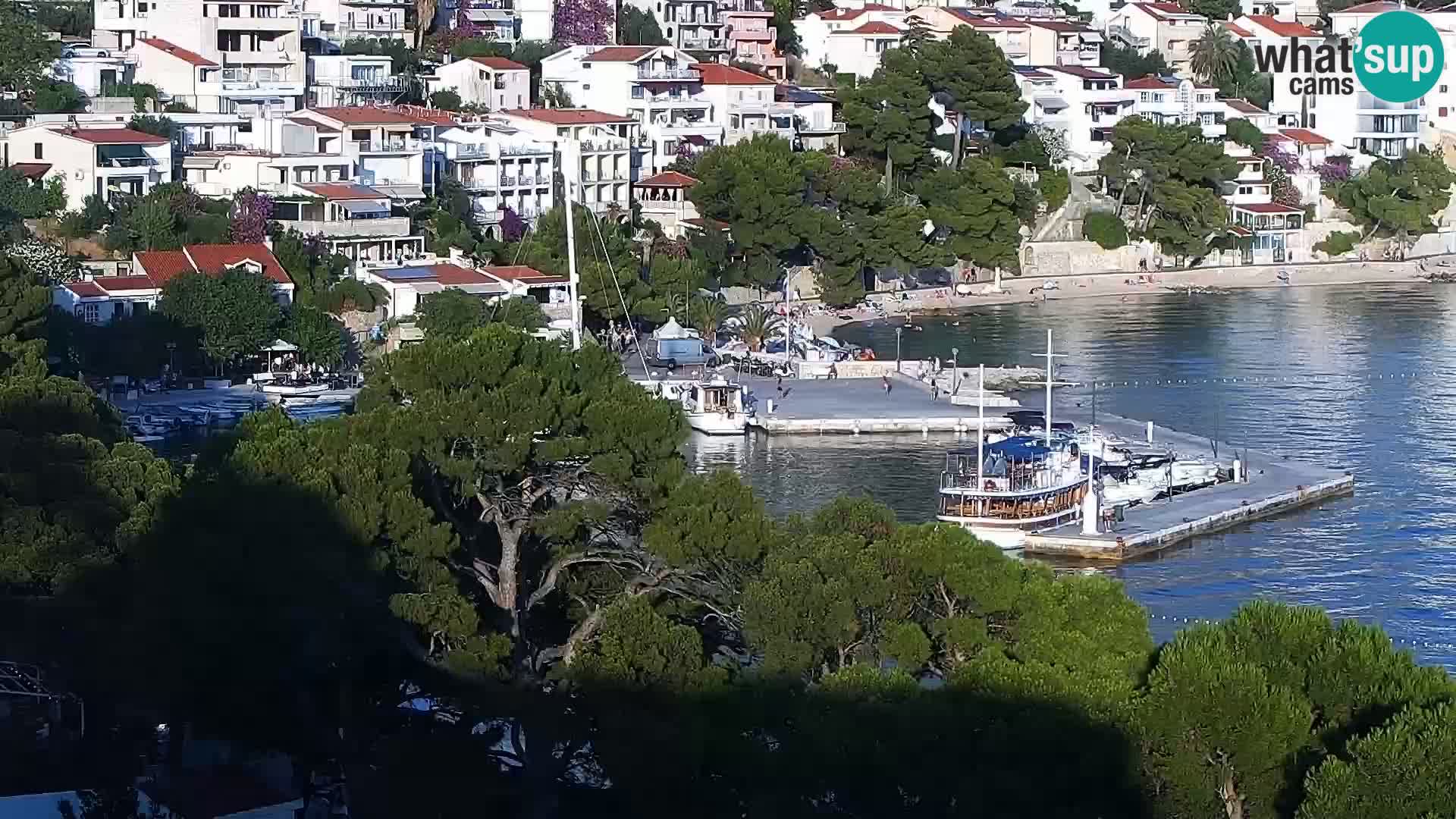PTZ Webcam Brela – Panorama