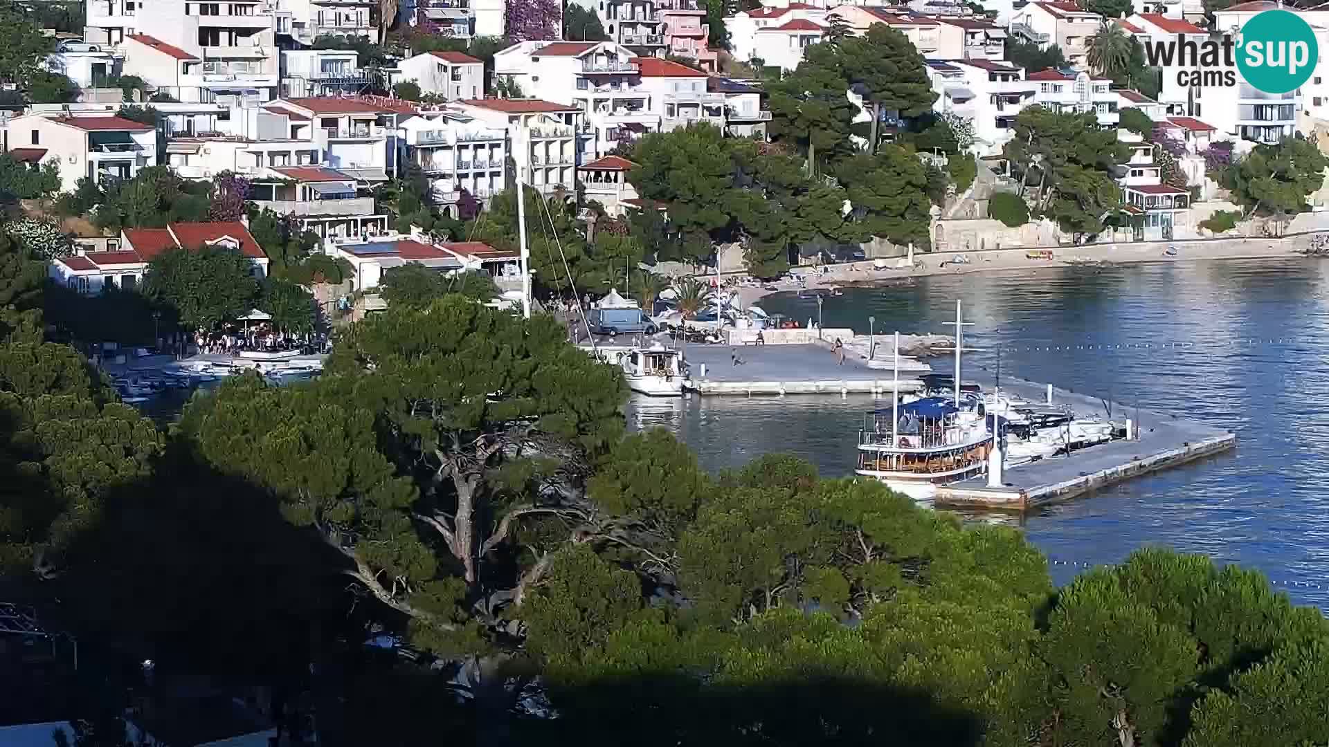 Live webcam Brela – Panorama
