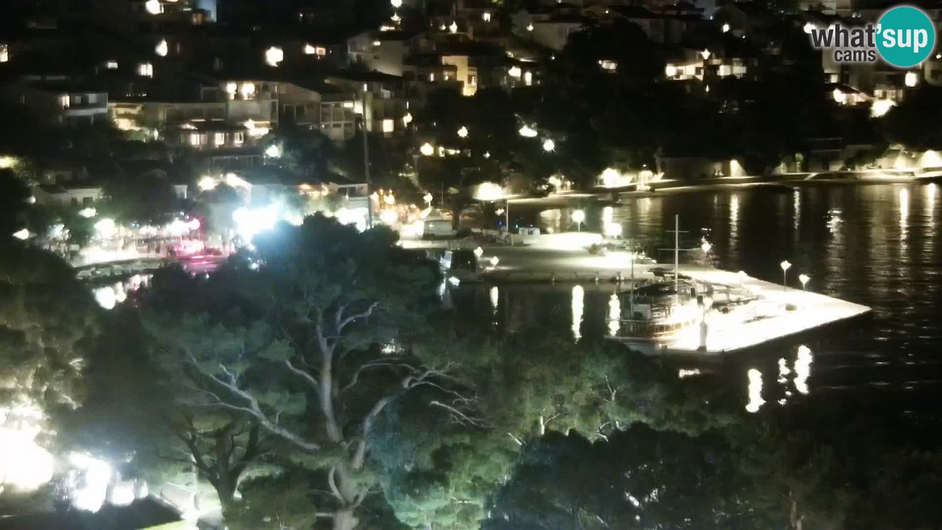 Live webcam Brela – Panorama