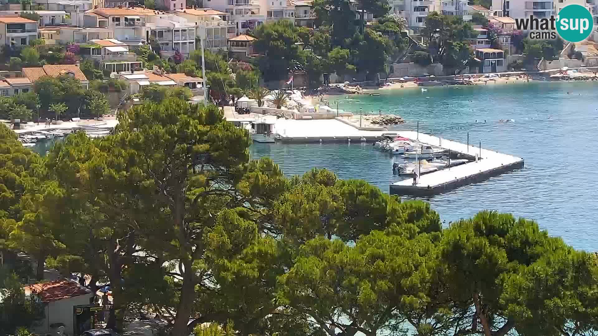 PTZ Webcam Brela – Panorama