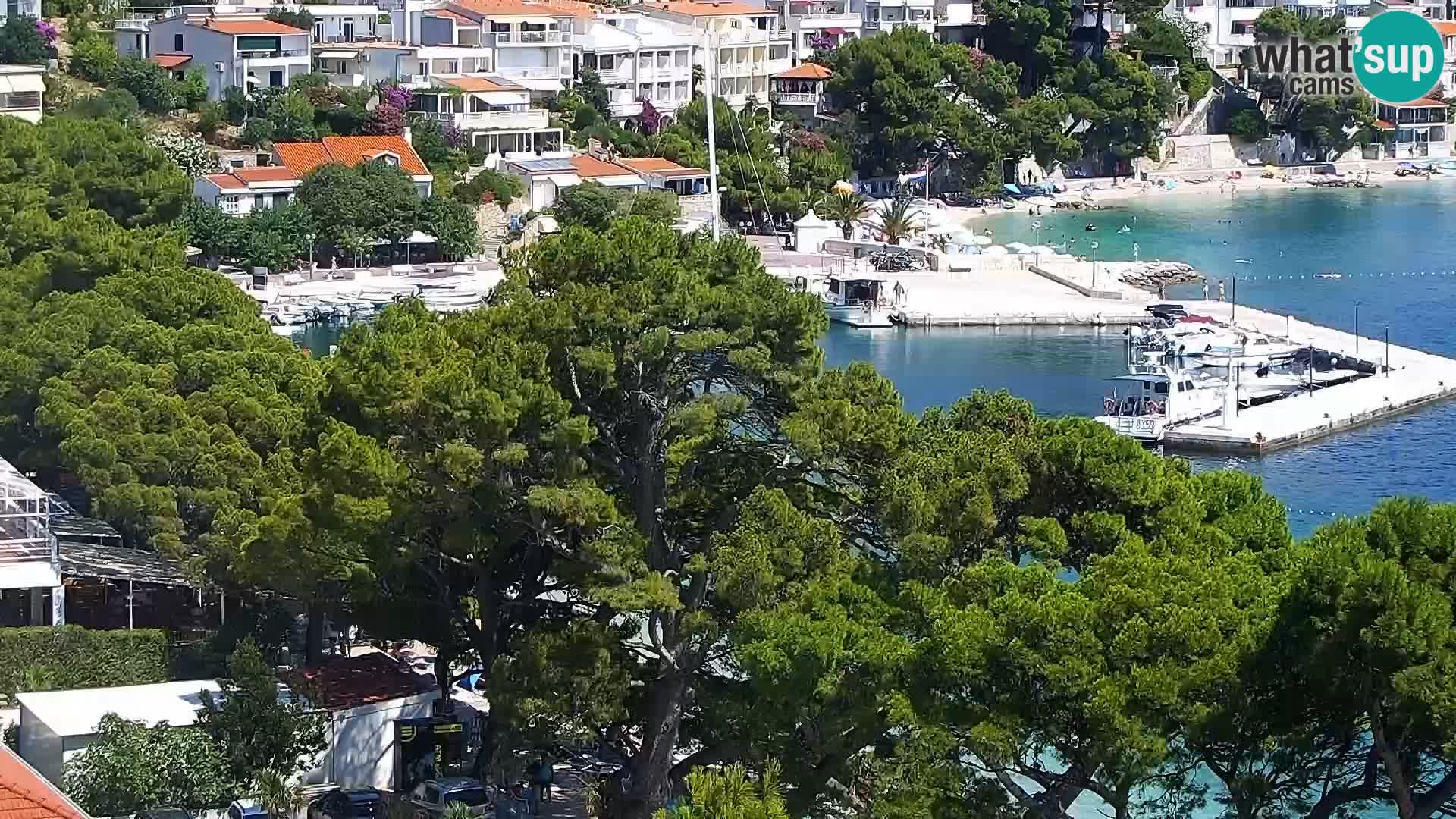 Okretna web kamera Brela – Panorama