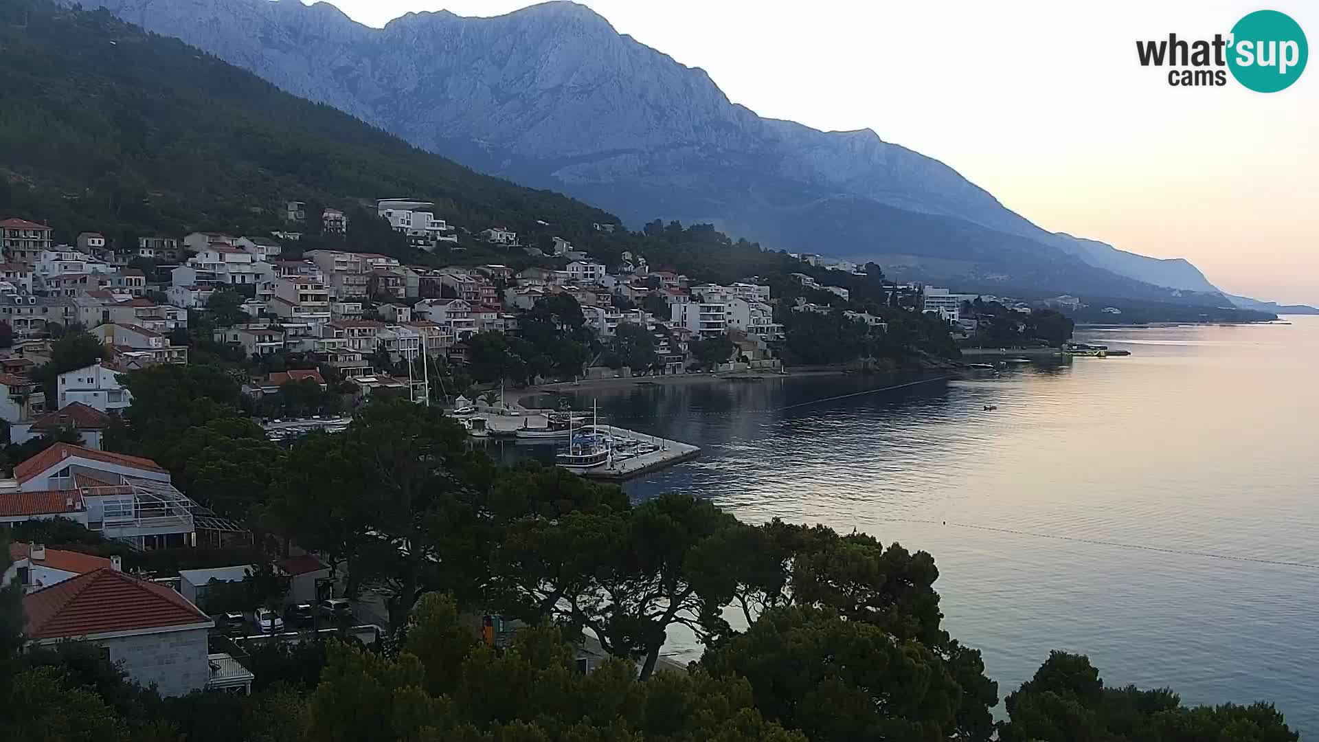 PTZ Webcam Brela – Panorama