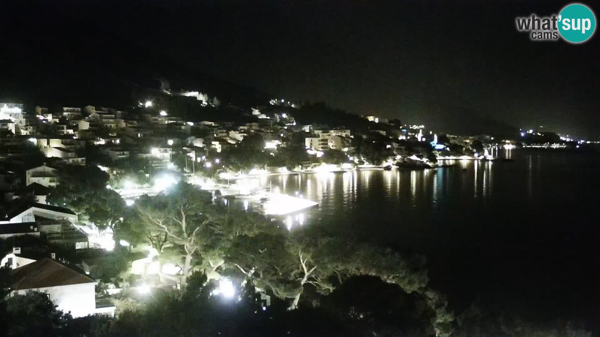 Okretna web kamera Brela – Panorama