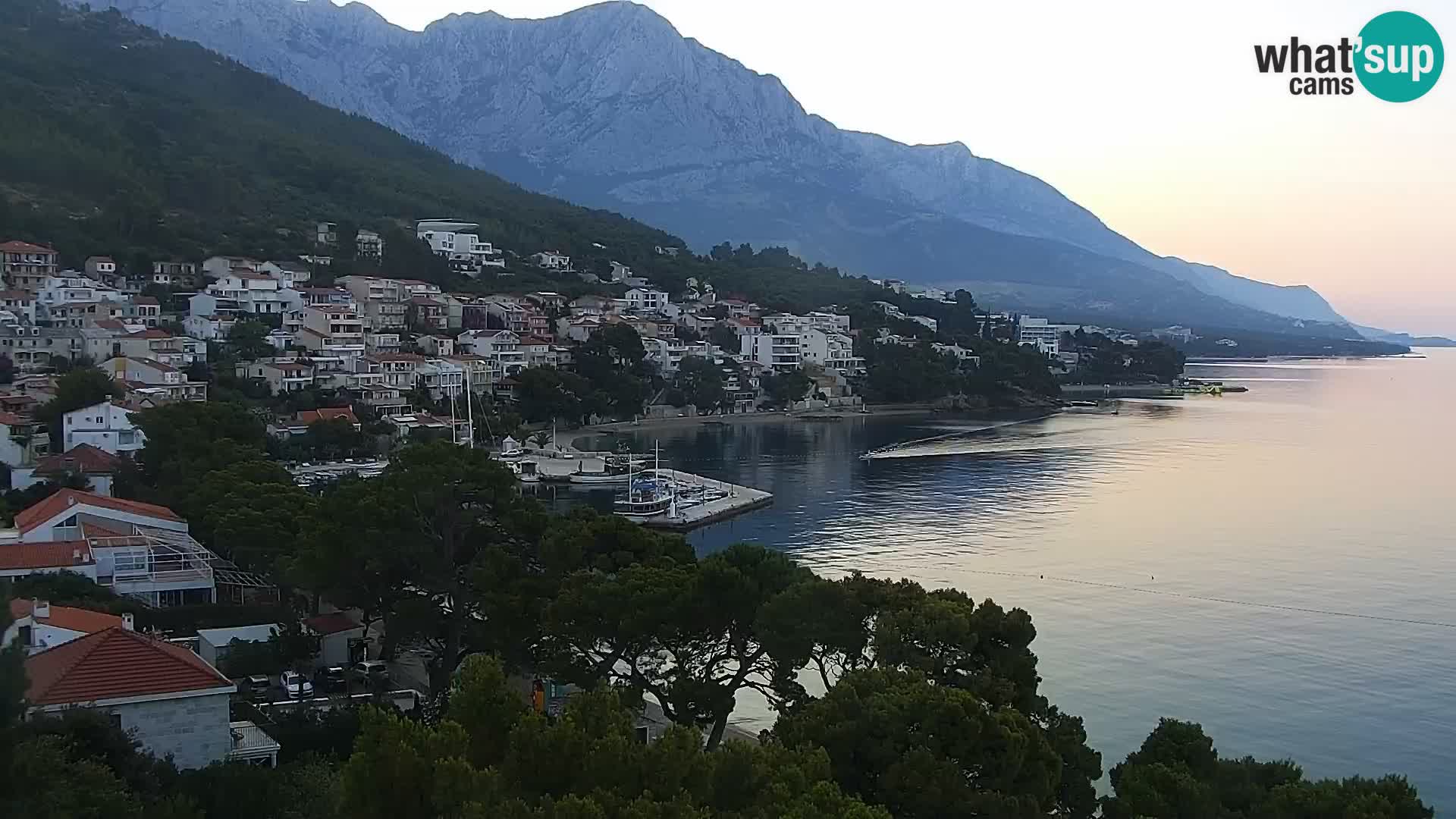 PTZ Webcam Brela – Panorama
