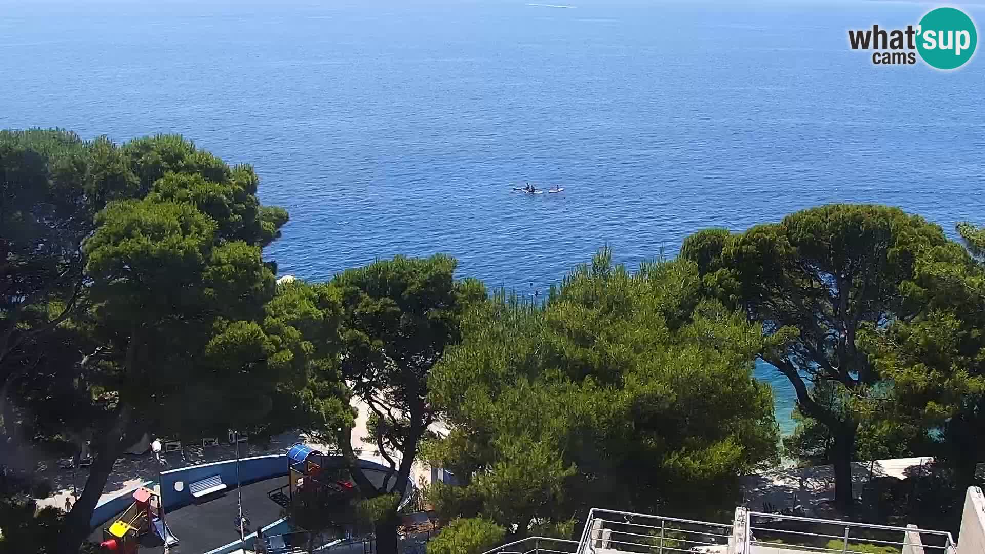 PTZ Webcam Brela – Panorama