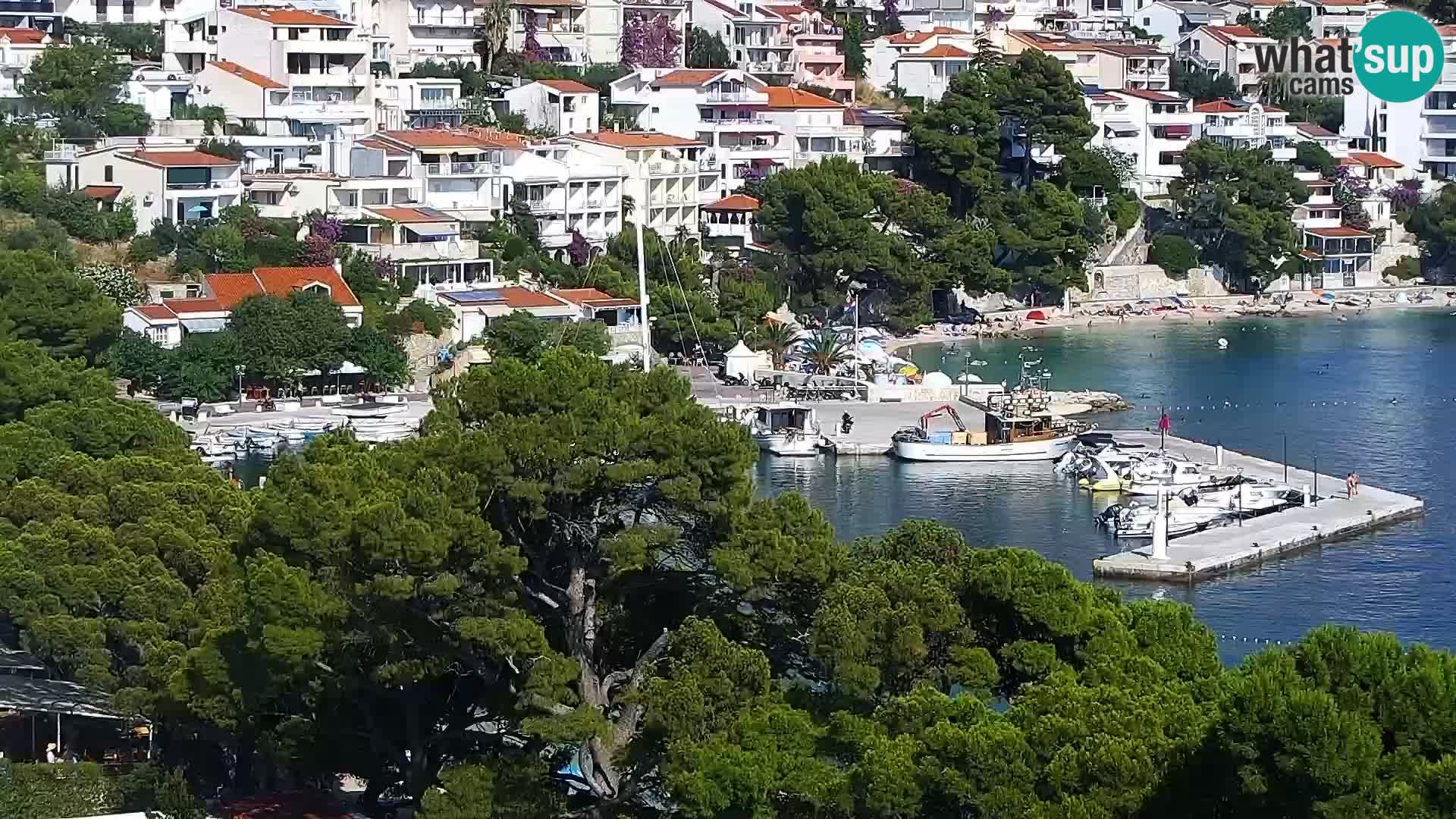 PTZ Webcam Brela – Panorama