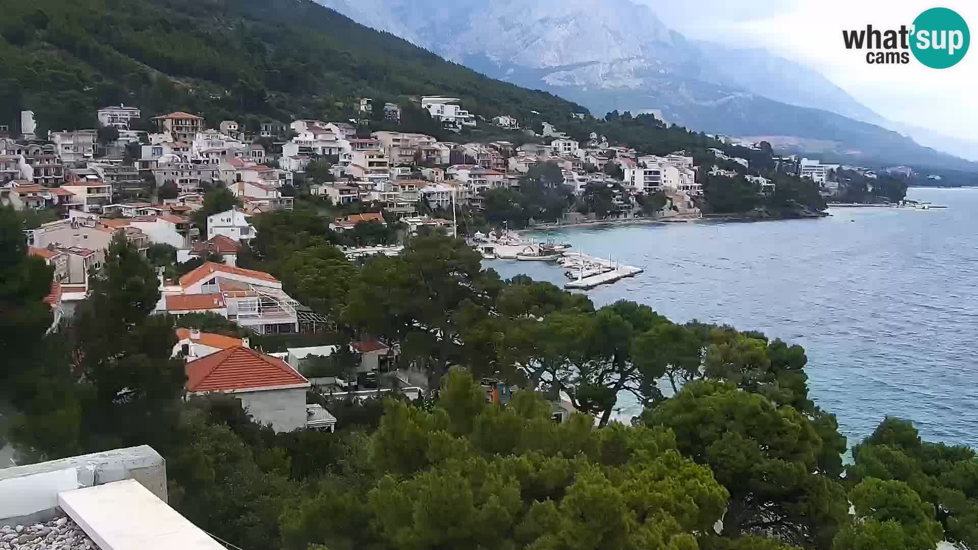 PTZ Webcam Brela – Panorama