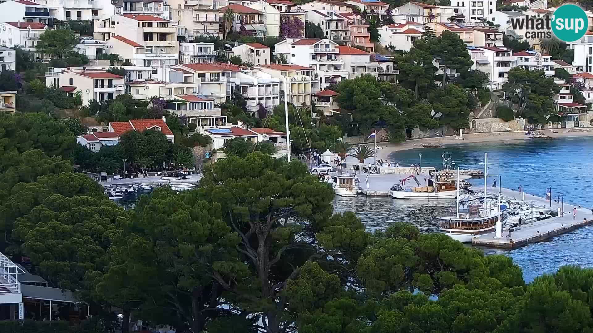 Okretna web kamera Brela – Panorama
