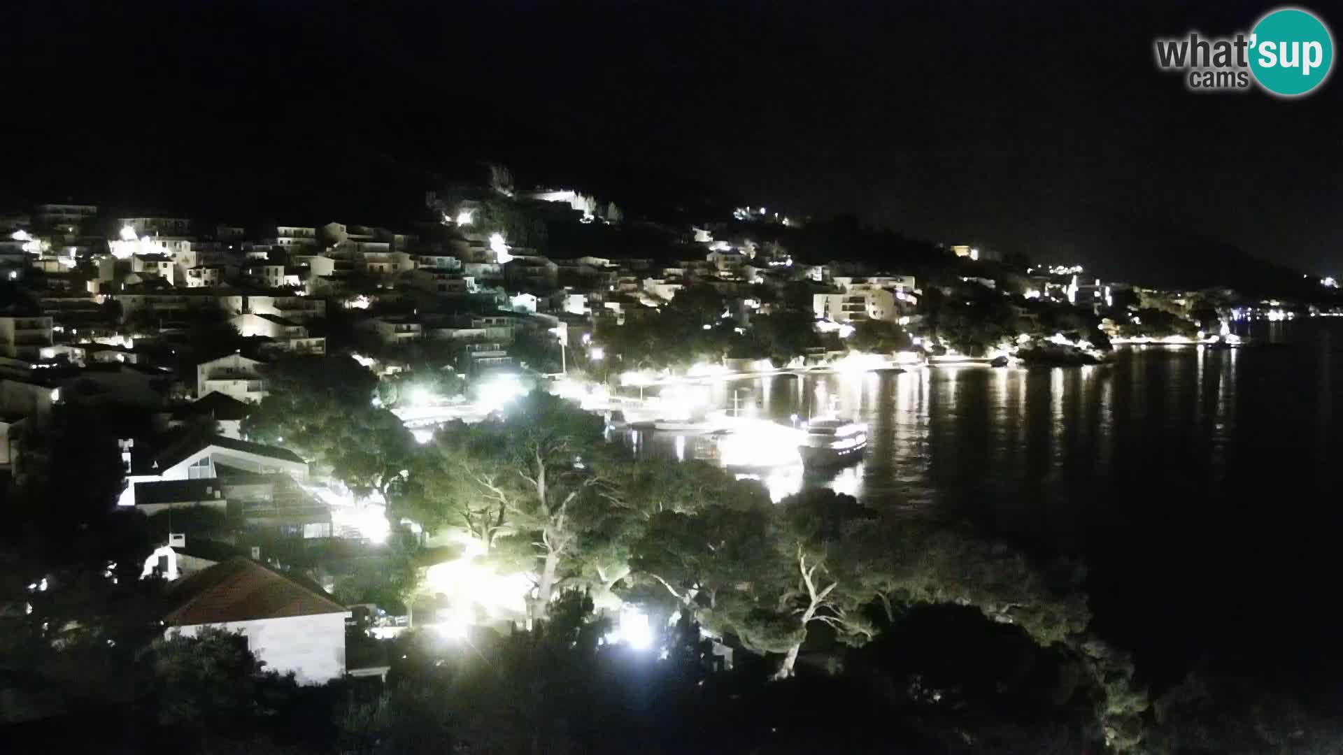 PTZ Webcam Brela – Panorama
