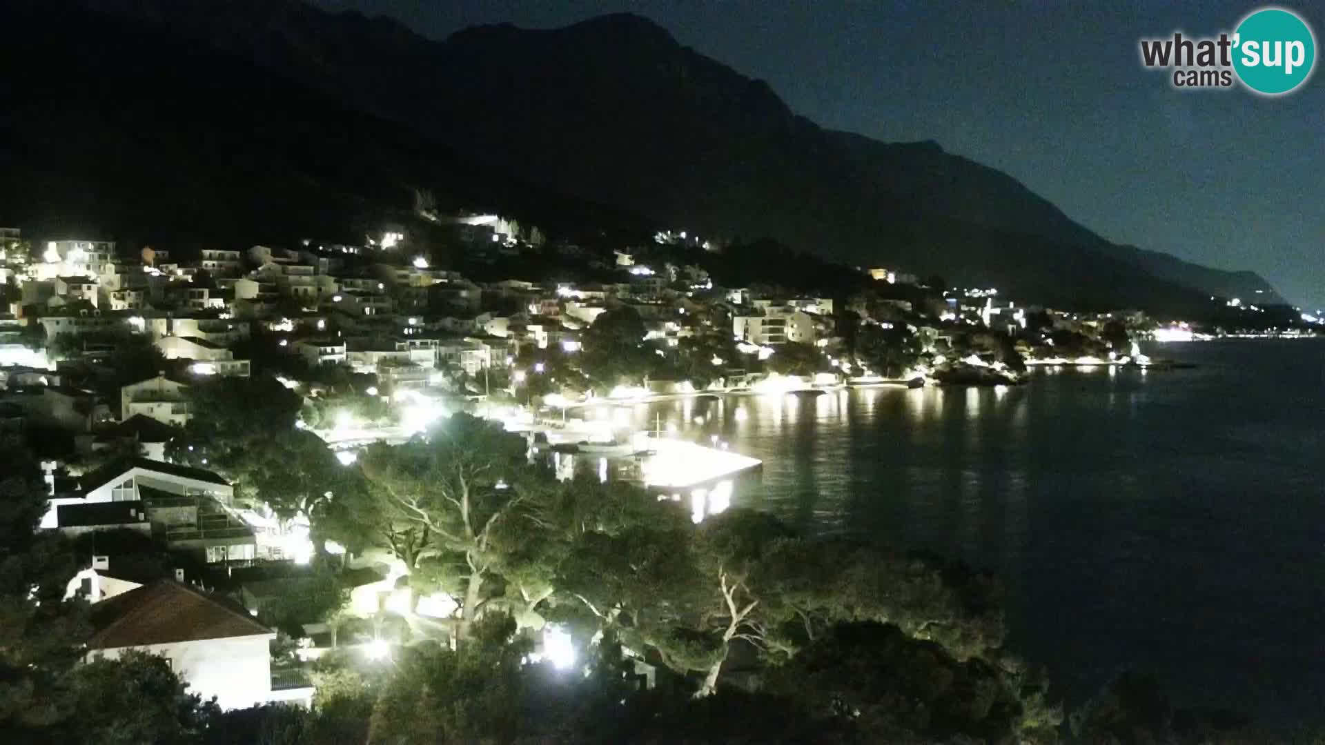 PTZ Webcam Brela – Panorama