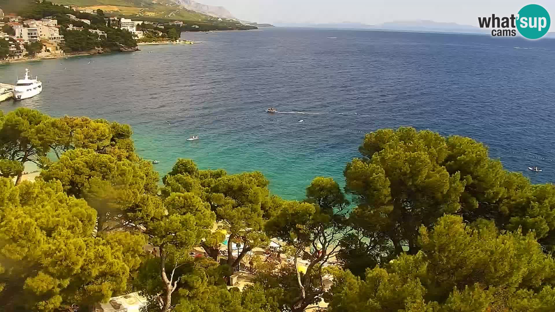 PTZ Webcam Brela – Panorama