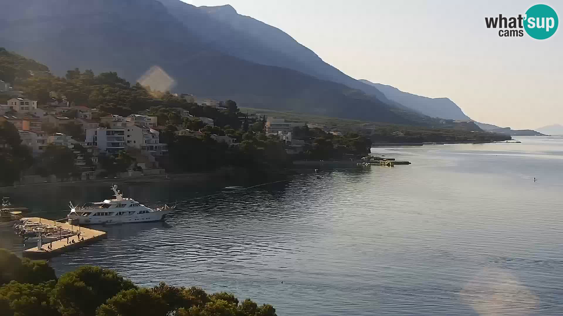 PTZ Webcam Brela – Panorama