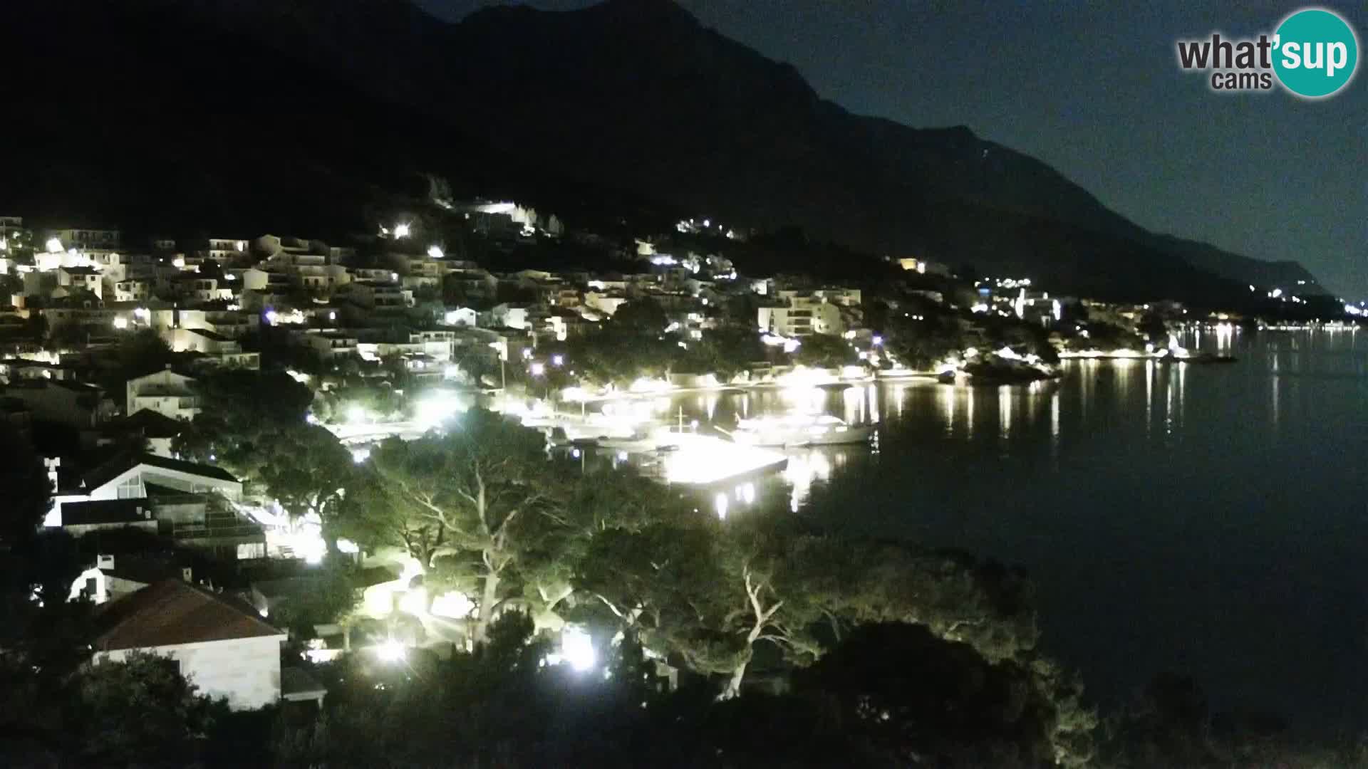 PTZ Webcam Brela – Panorama