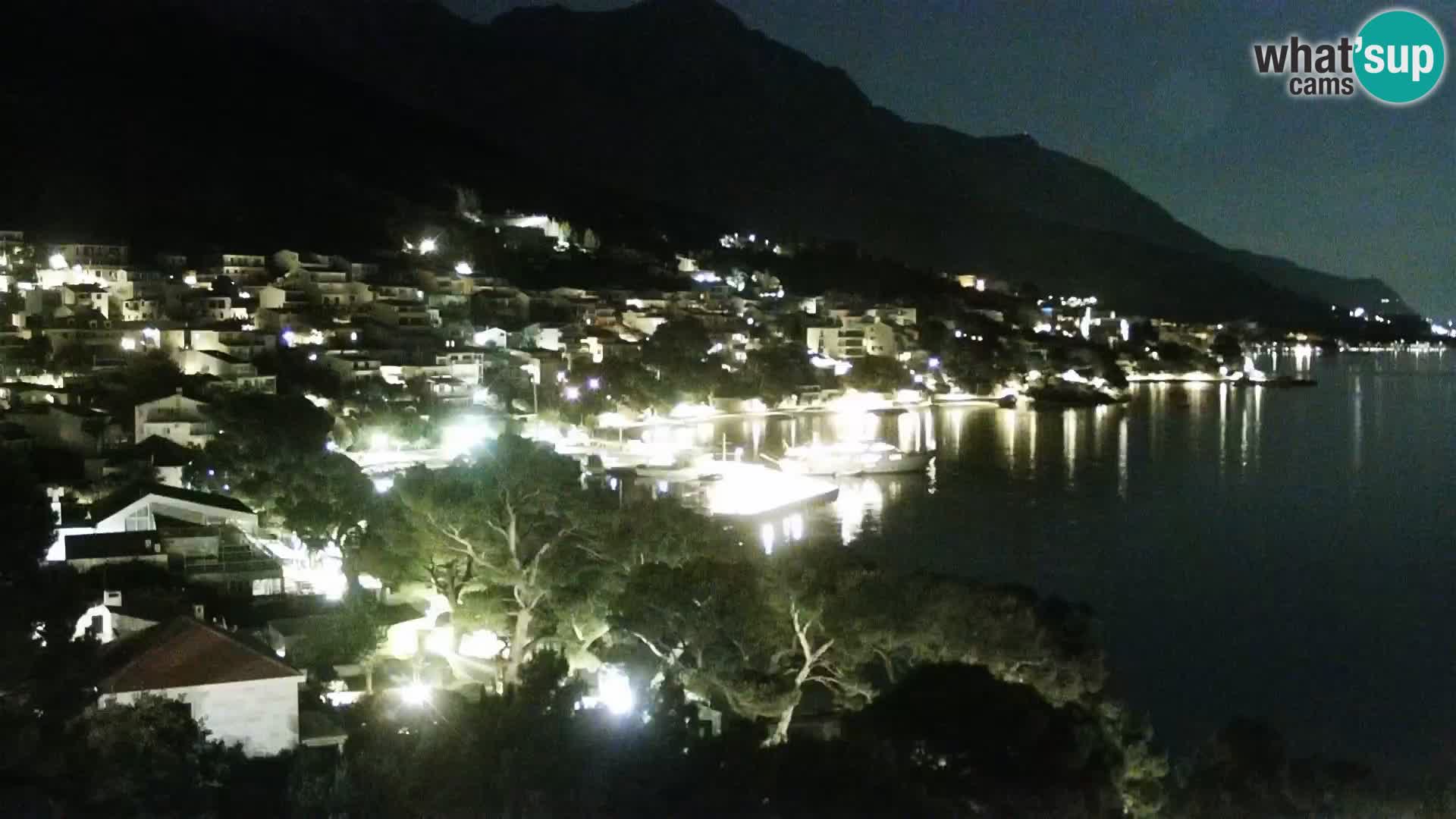 PTZ Webcam Brela – Panorama
