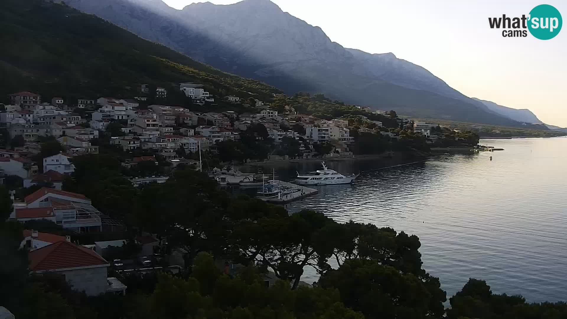 Livecam Brela – Panorama
