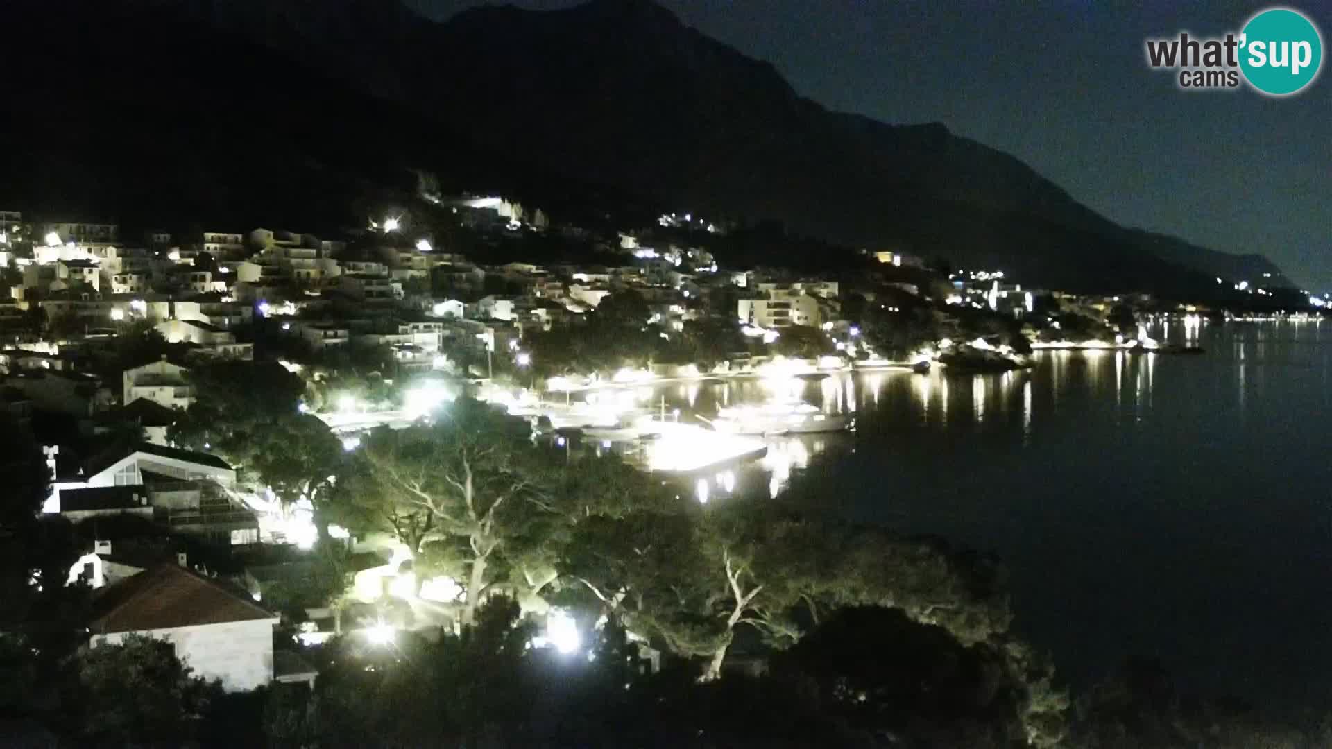 PTZ Webcam Brela – Panorama