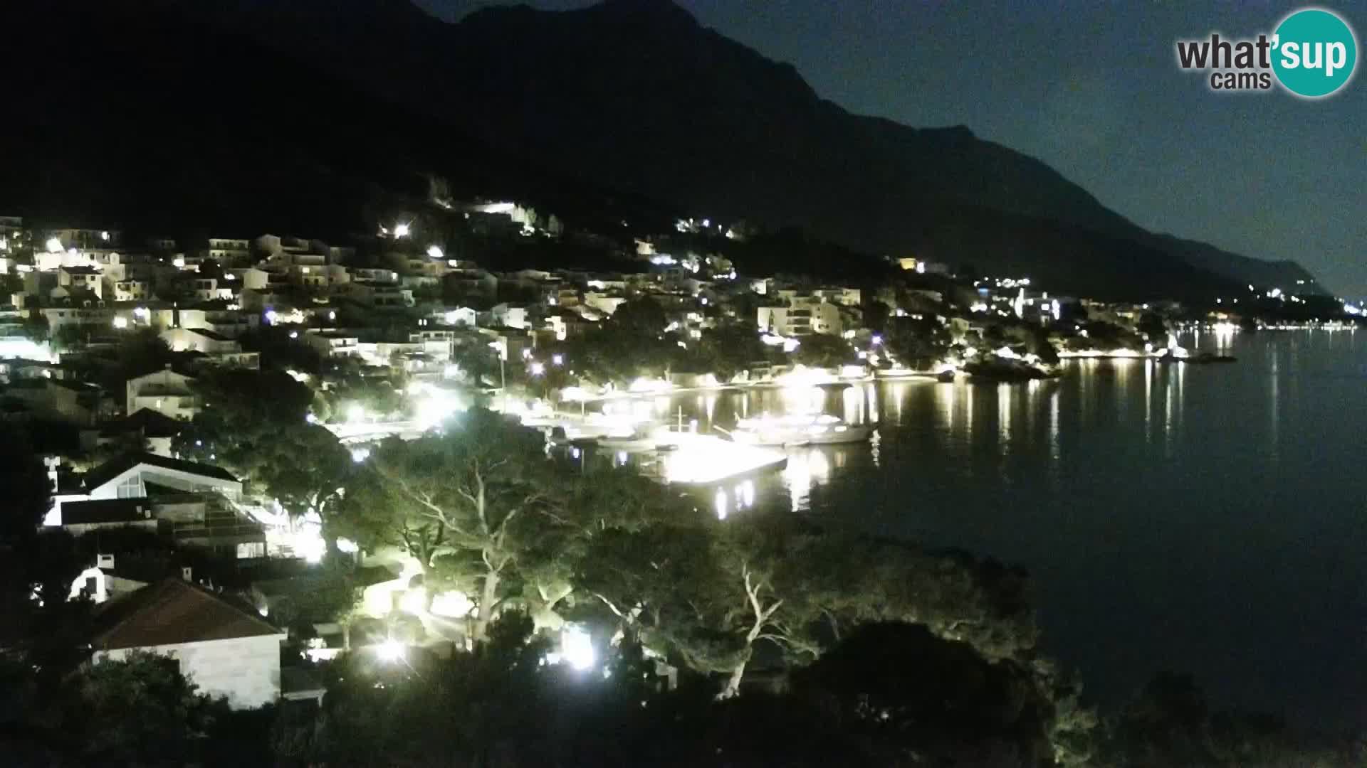 PTZ Webcam Brela – Panorama