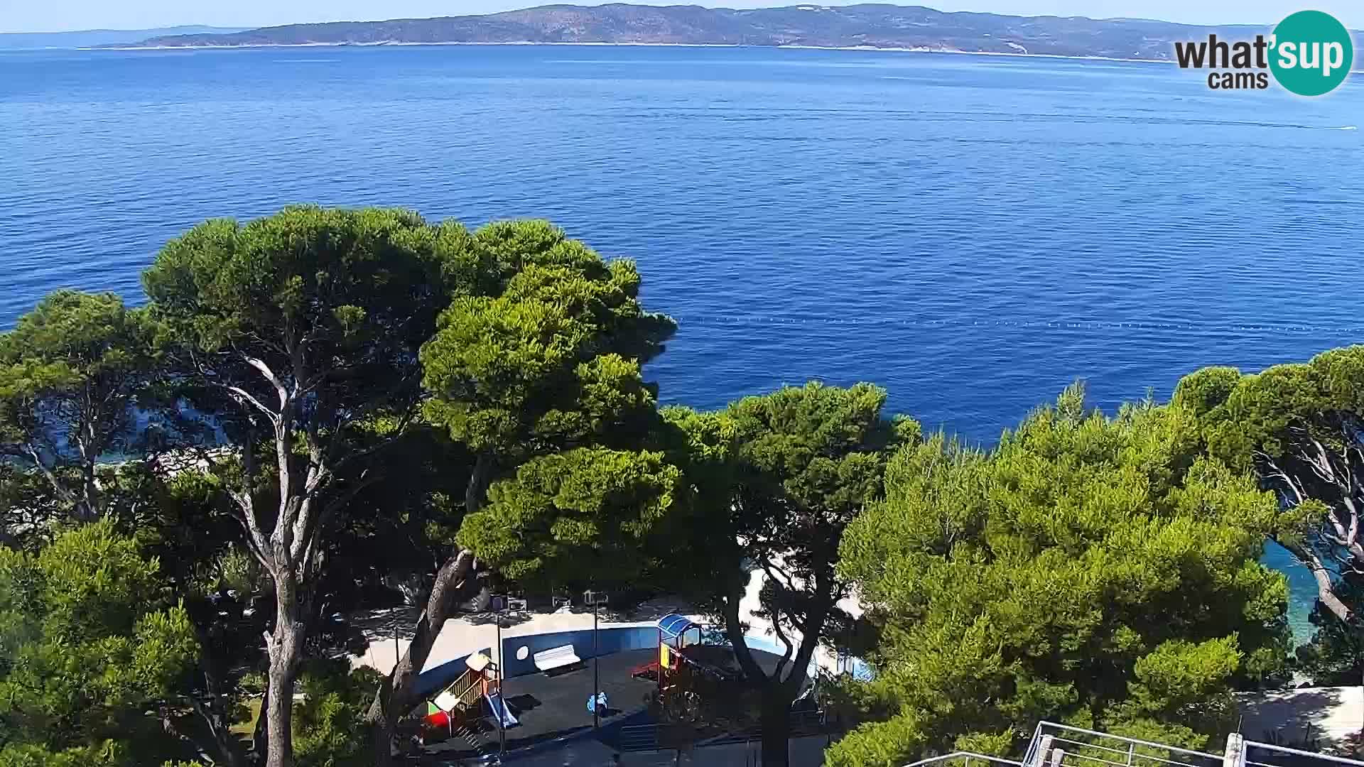 PTZ Webcam Brela – Panorama