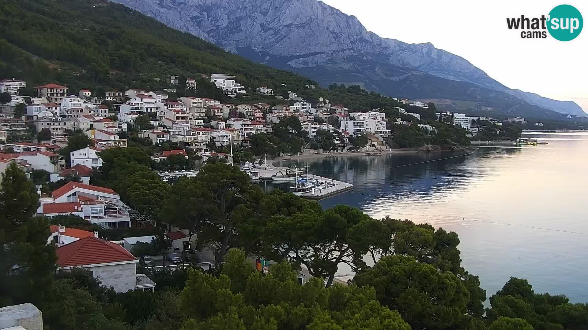 Okretna web kamera Brela – Panorama