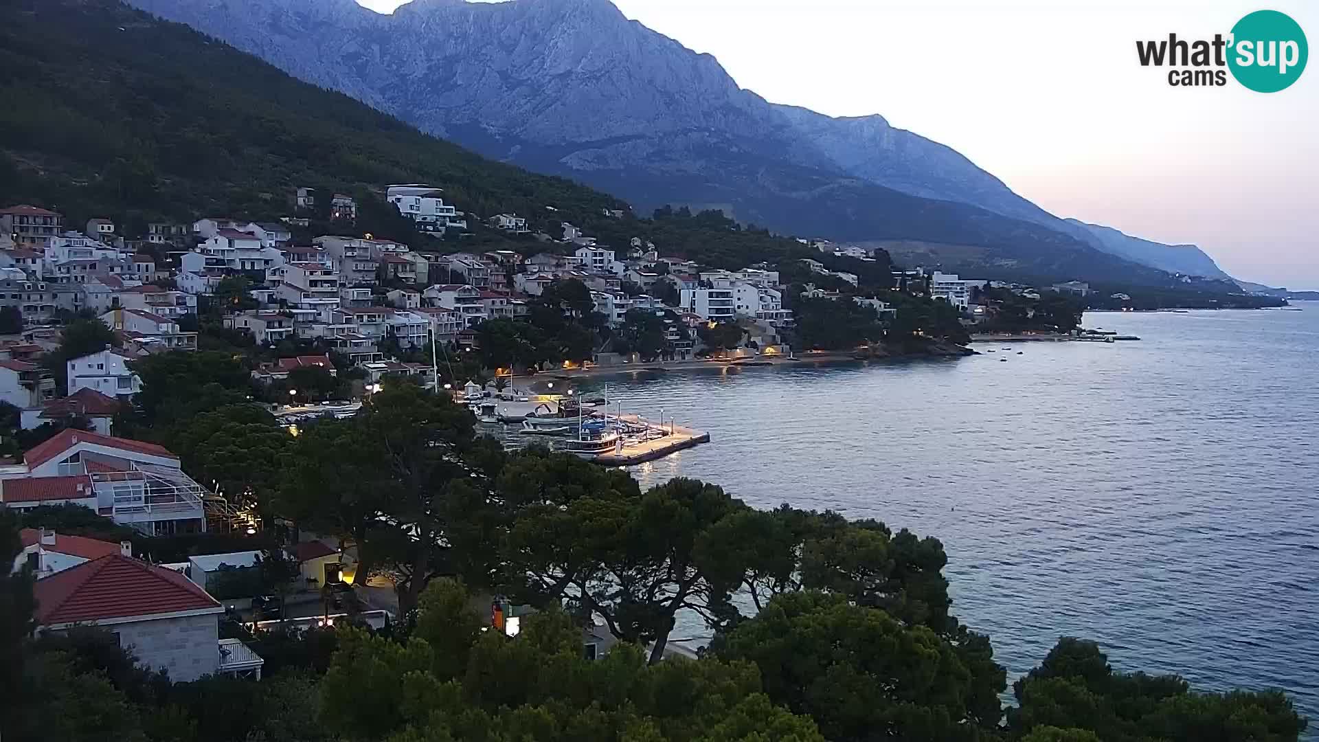 PTZ Webcam Brela – Panorama