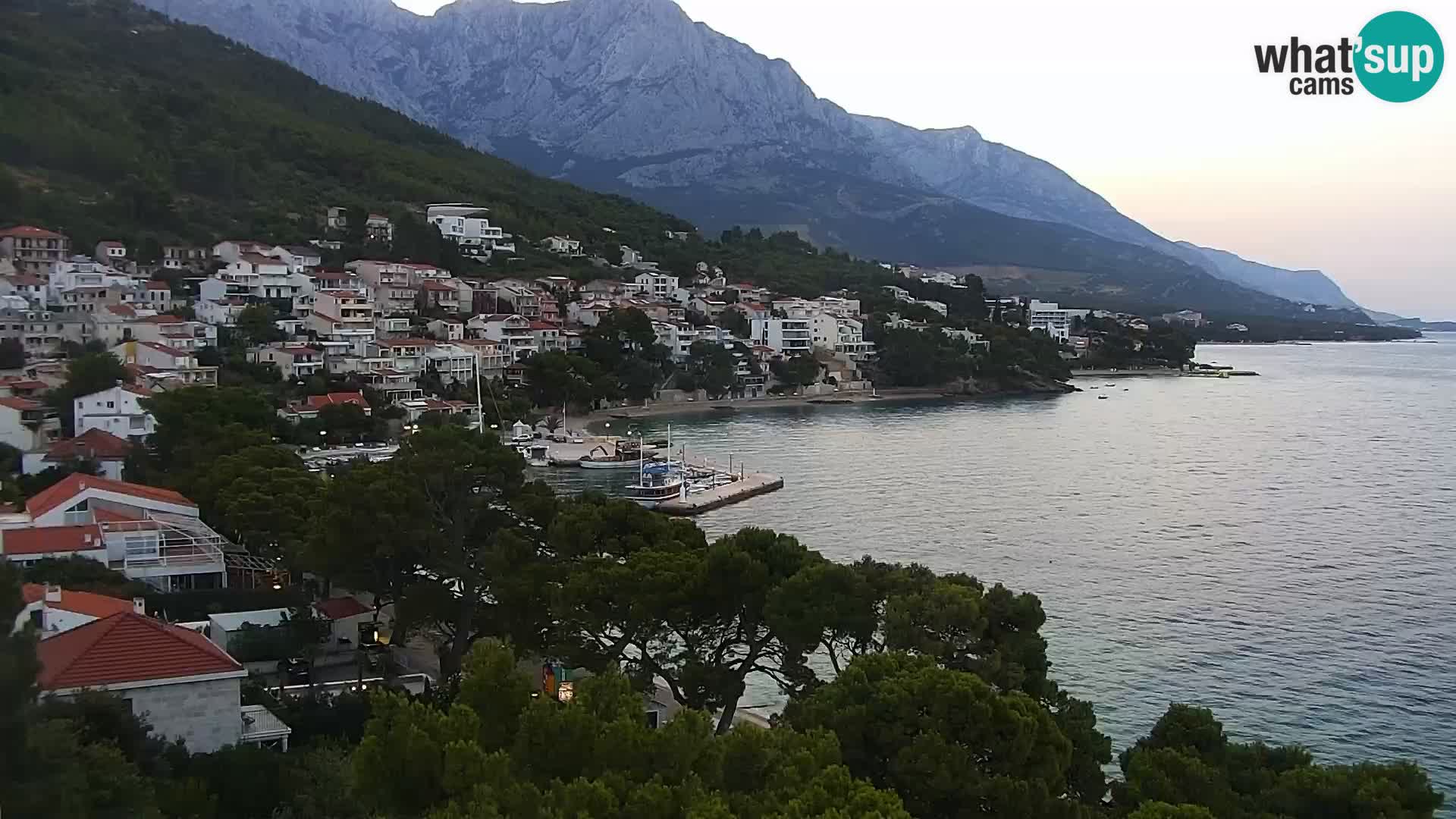 PTZ Webcam Brela – Panorama