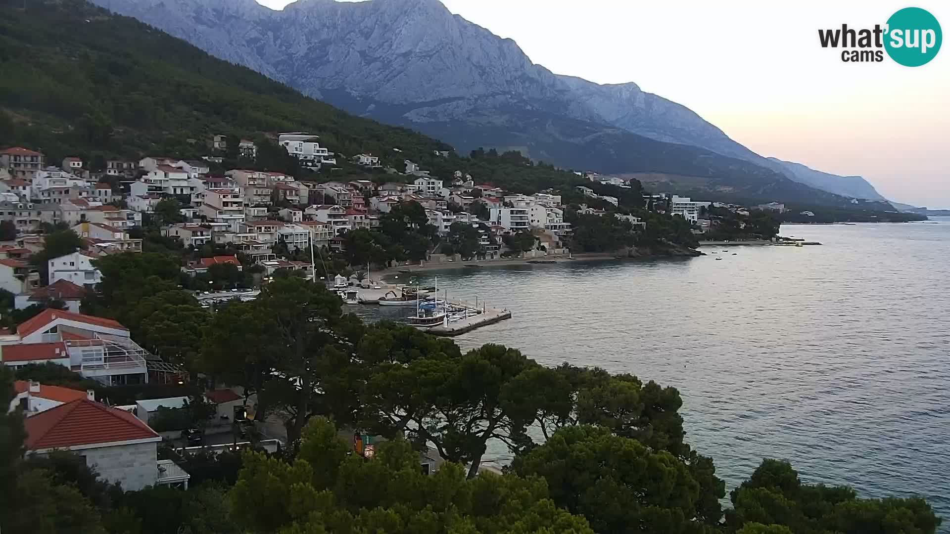 PTZ Webcam Brela – Panorama