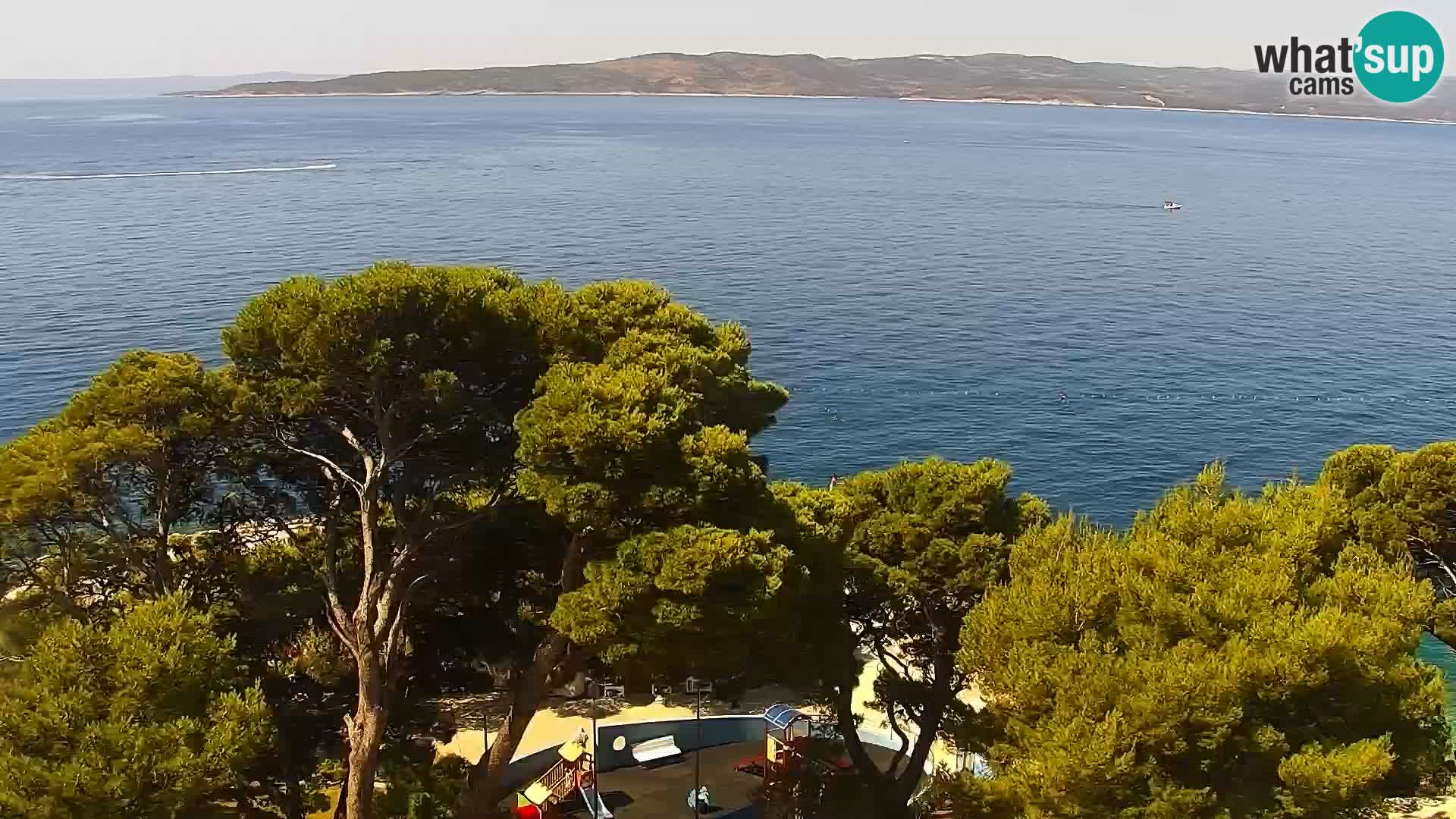 PTZ Webcam Brela – Panorama