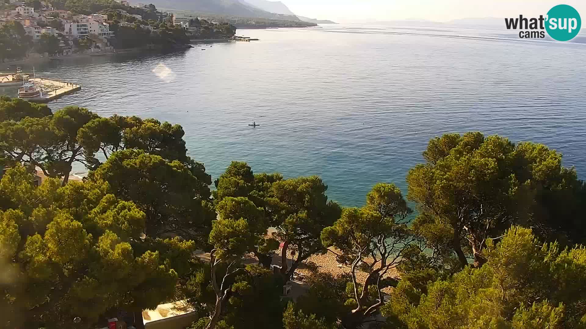 PTZ Webcam Brela – Panorama