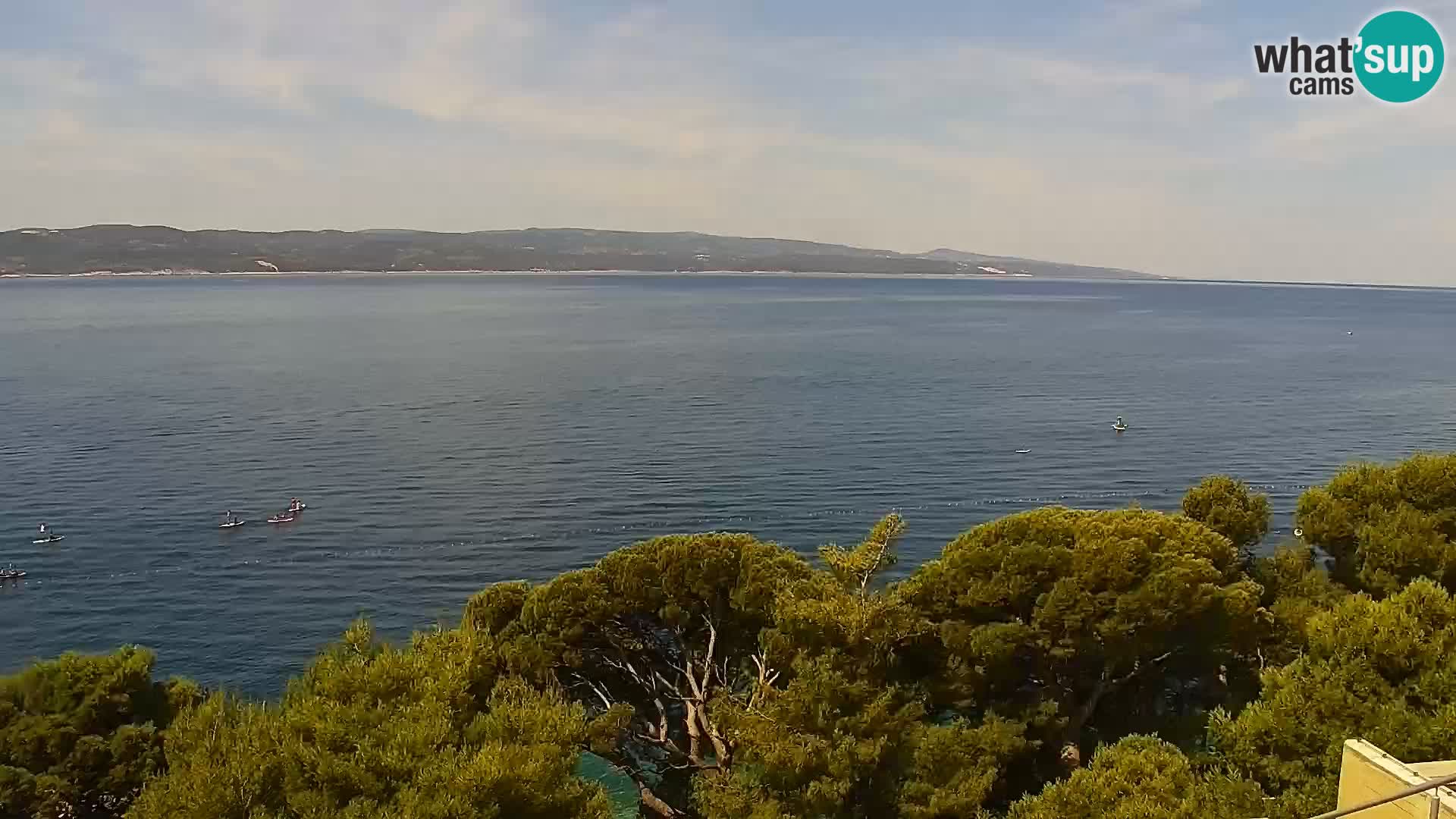 PTZ Webcam Brela – Panorama