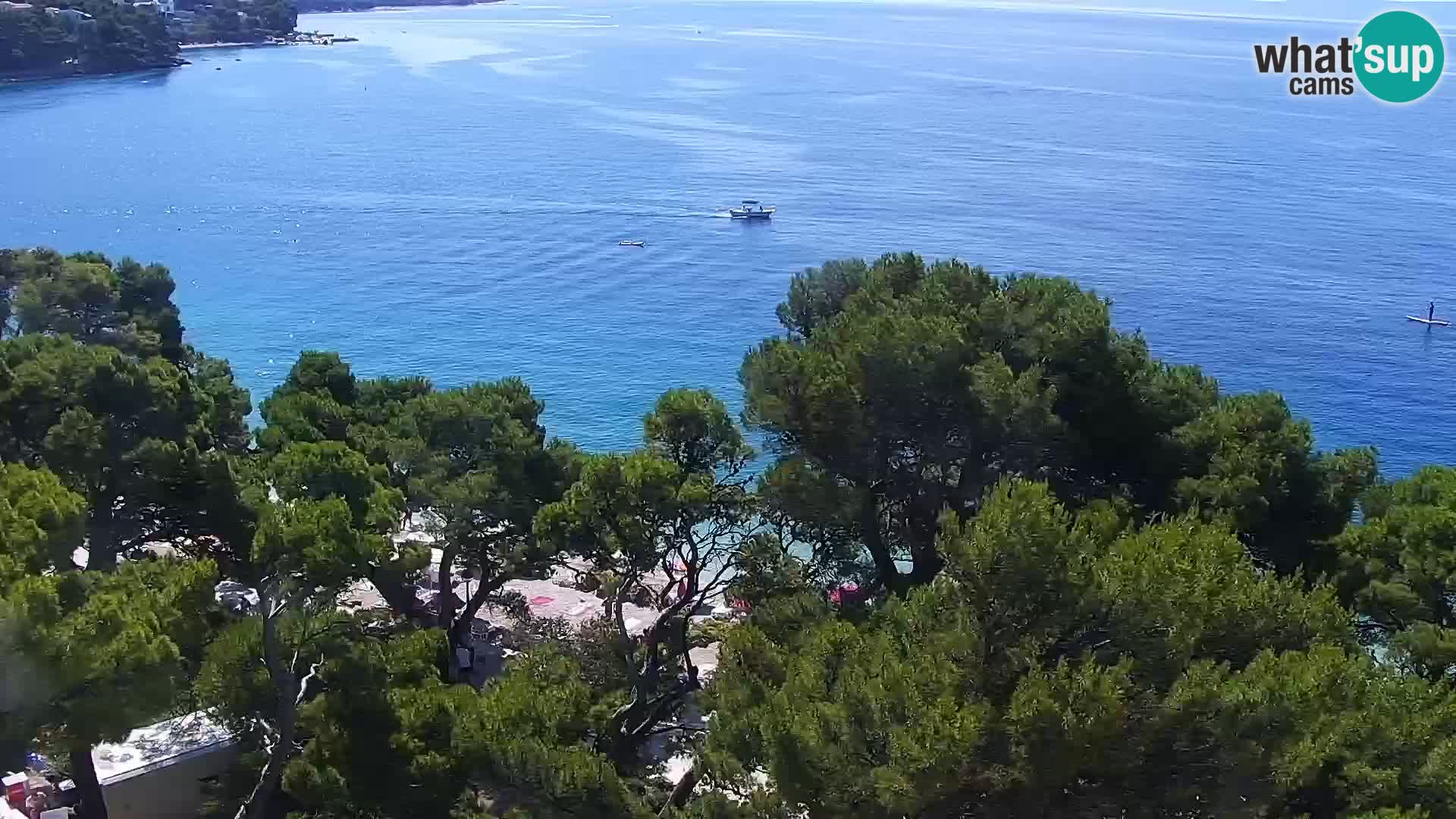 Okretna web kamera Brela – Panorama