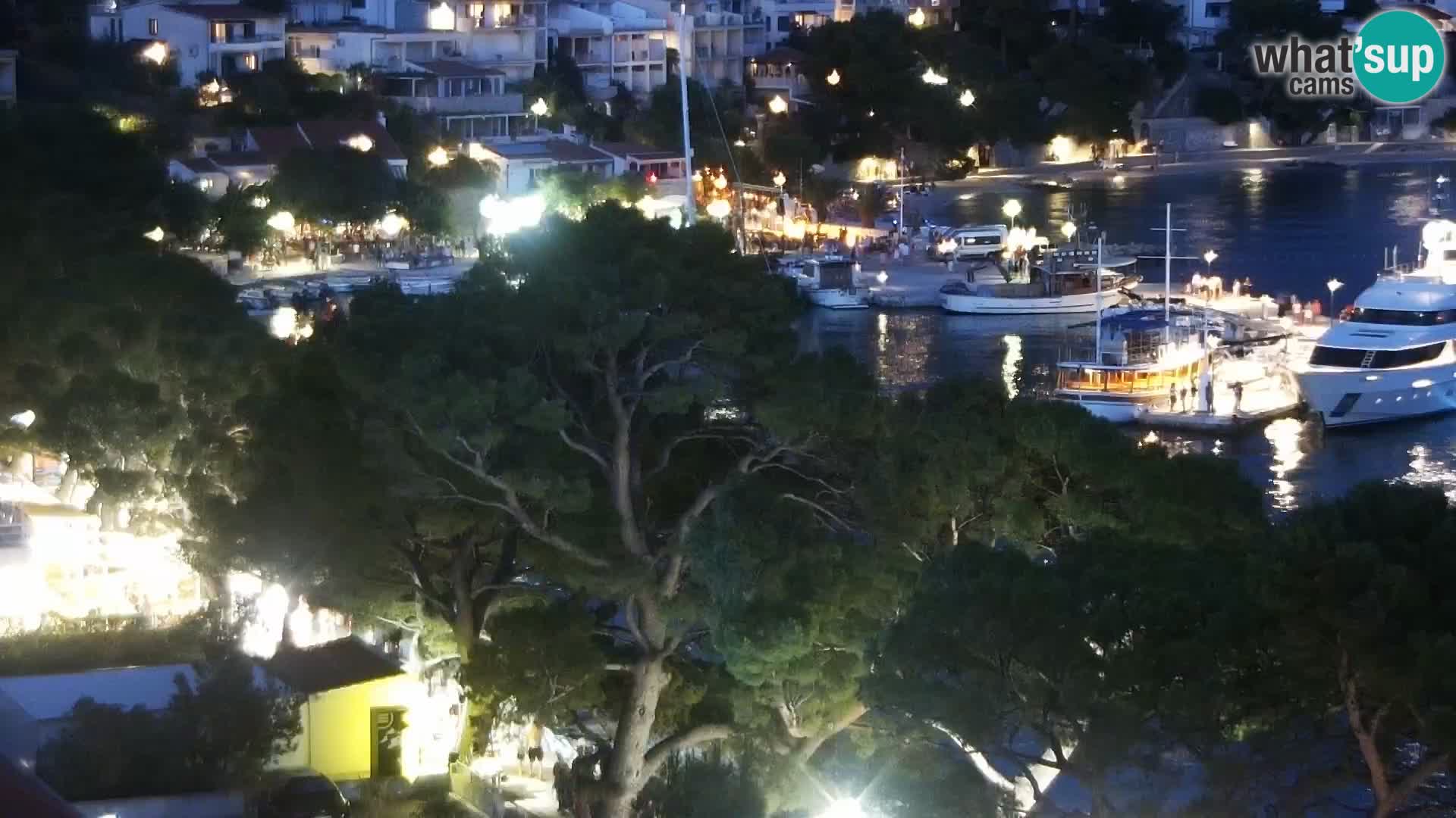Live webcam Brela – Panorama