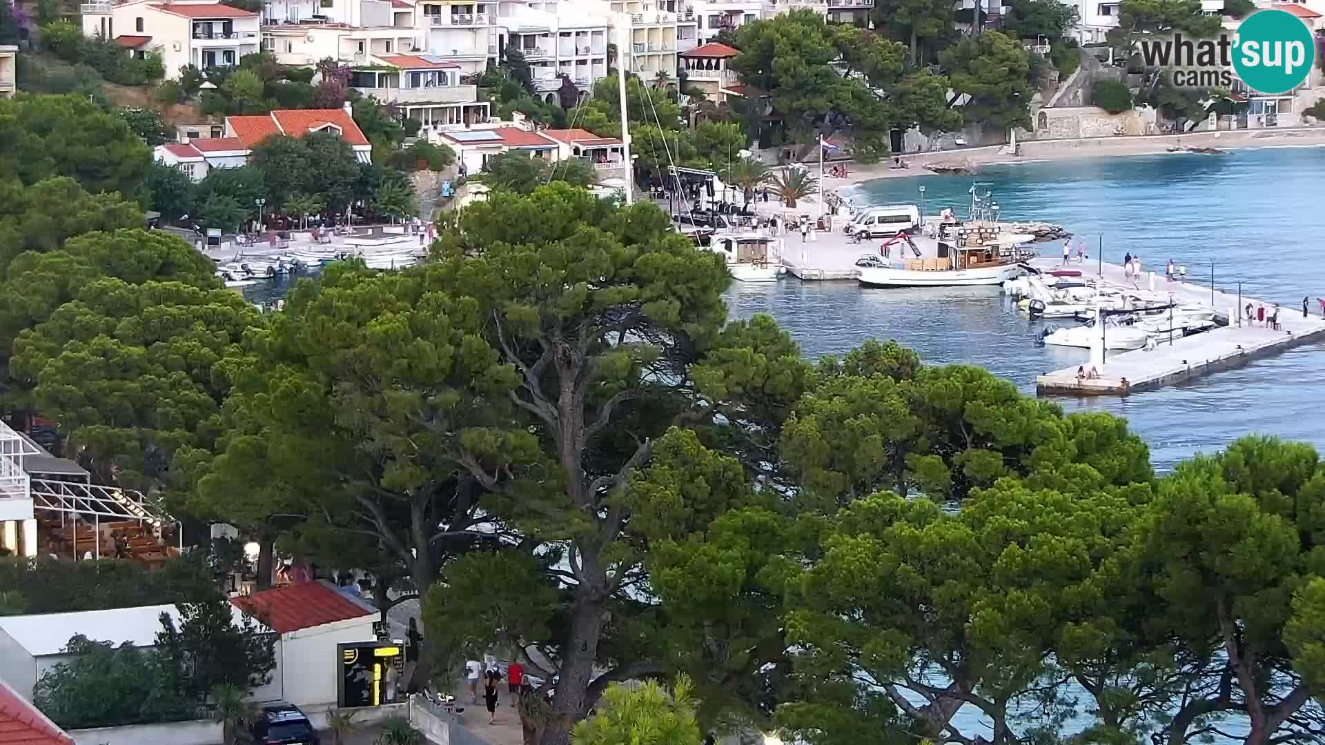 Live webcam Brela – Panorama