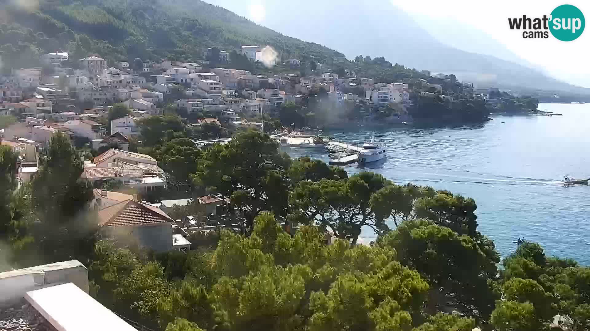 Livecam Brela – Panorama