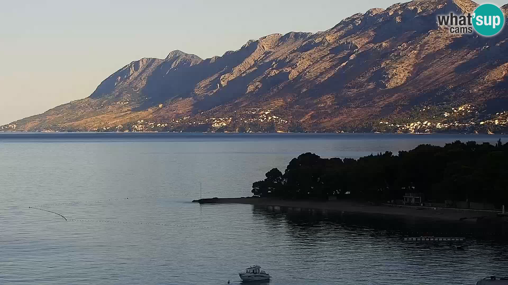PTZ Webcam Brela – Panorama