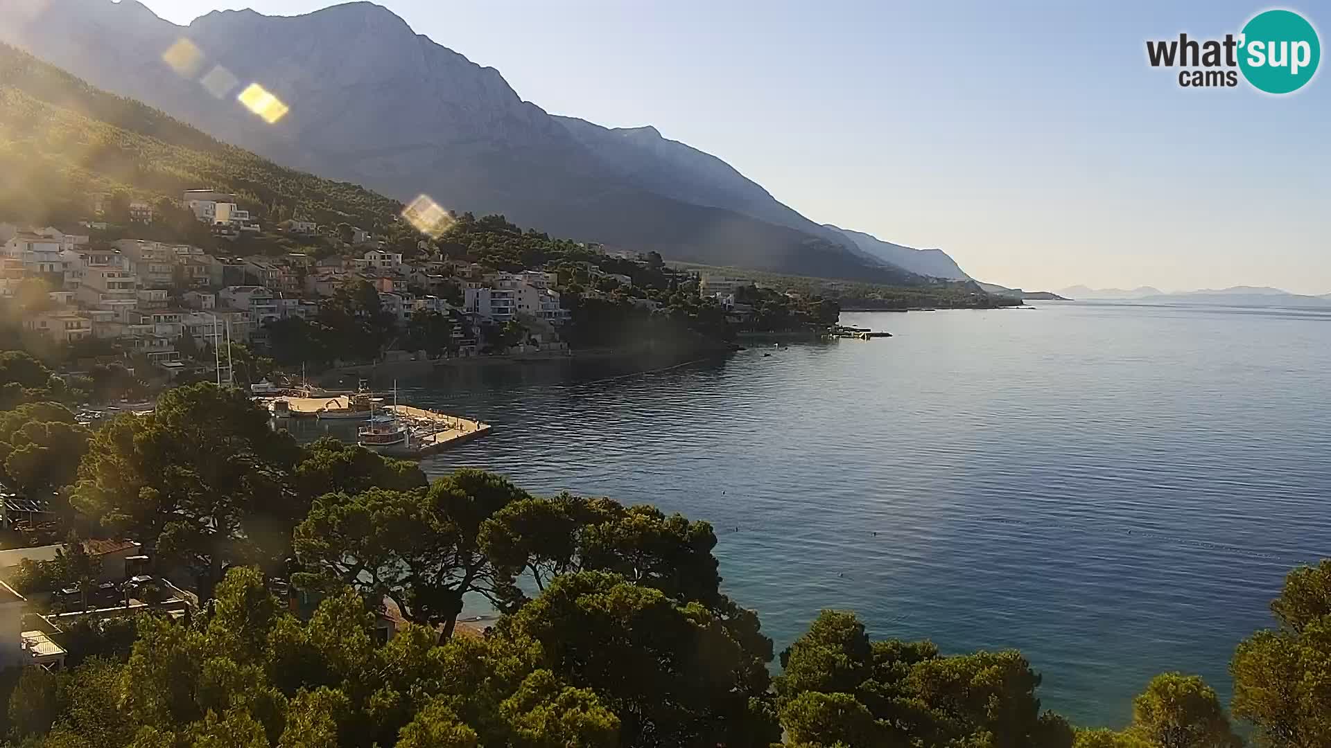 Kamera v živo Brela – Panorama
