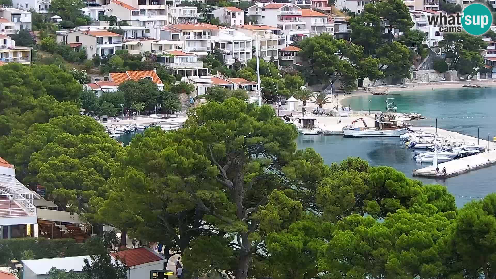 PTZ Webcam Brela – Panorama