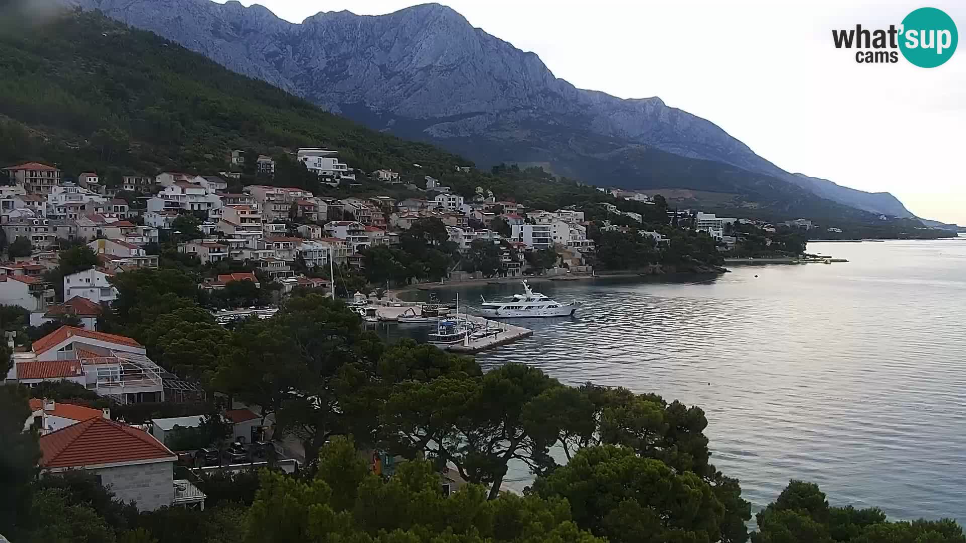 PTZ Webcam Brela – Panorama